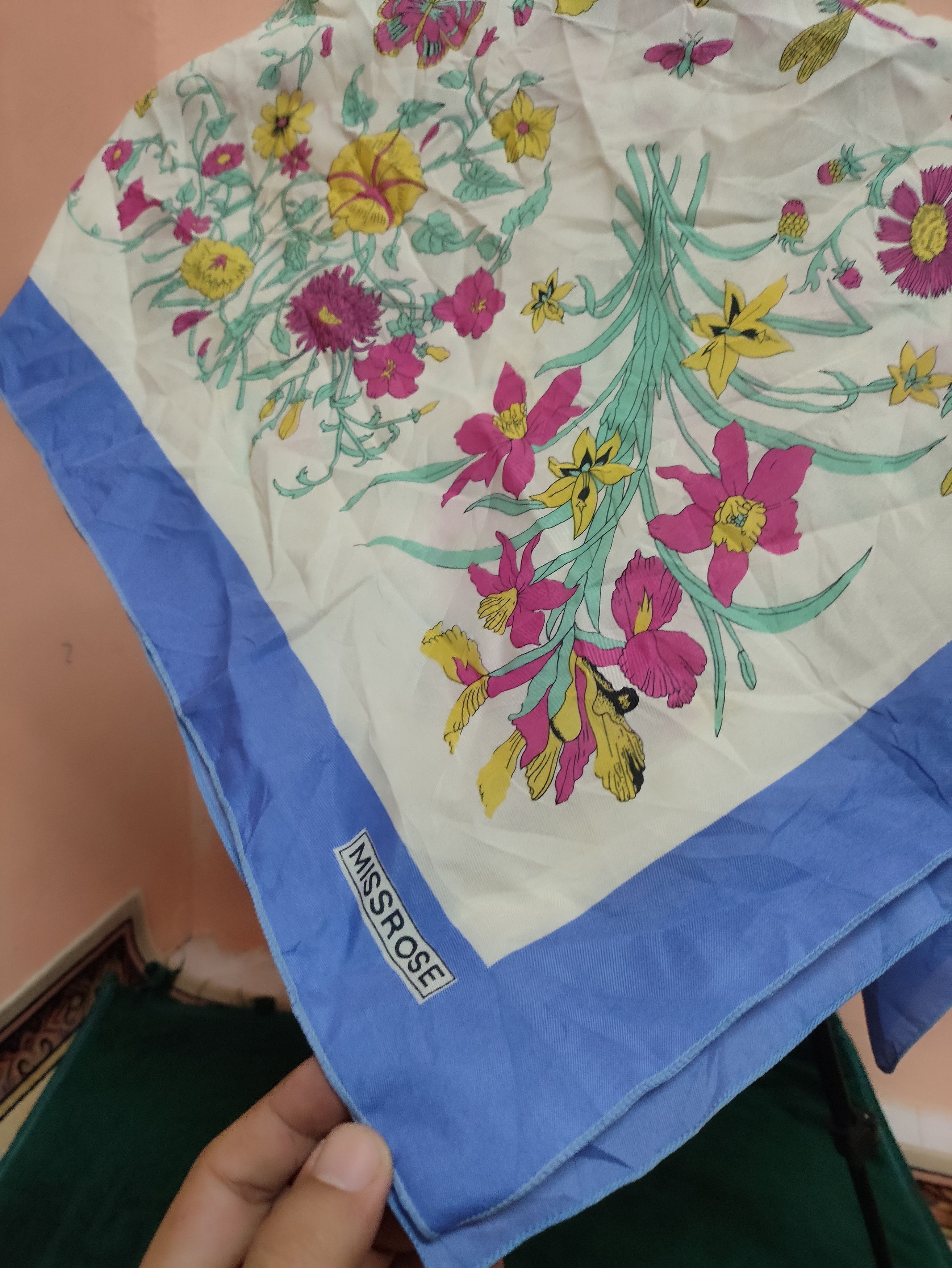 Japanese Brand × Vintage MISSROSSE Art Scarves Neckerchief Size ONE SIZE - 7 Thumbnail