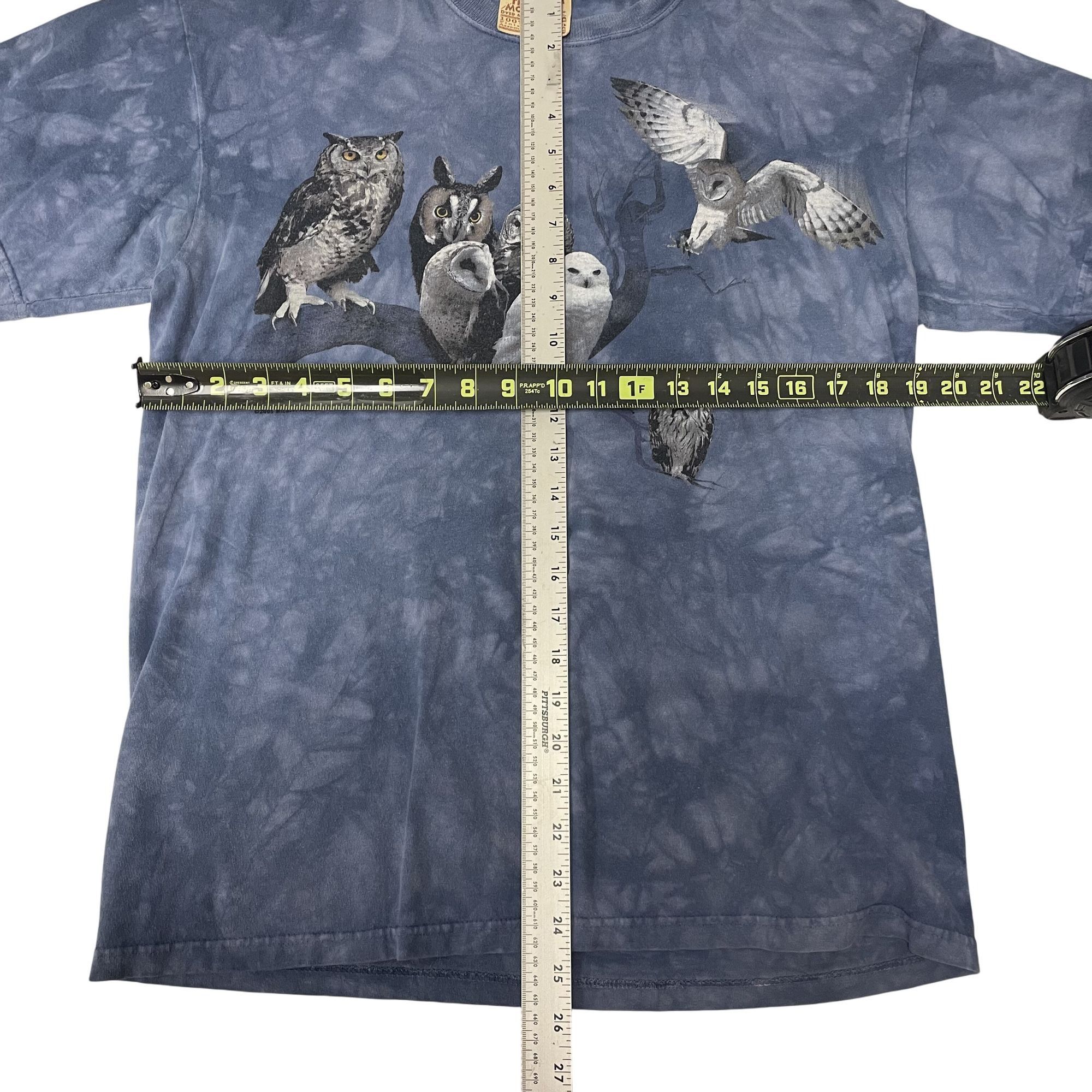 The Mountain Y2K The Mountain OWLS Tie Dye USA Graphic Birds T Shirt Size US M / EU 48-50 / 2 - 8 Thumbnail