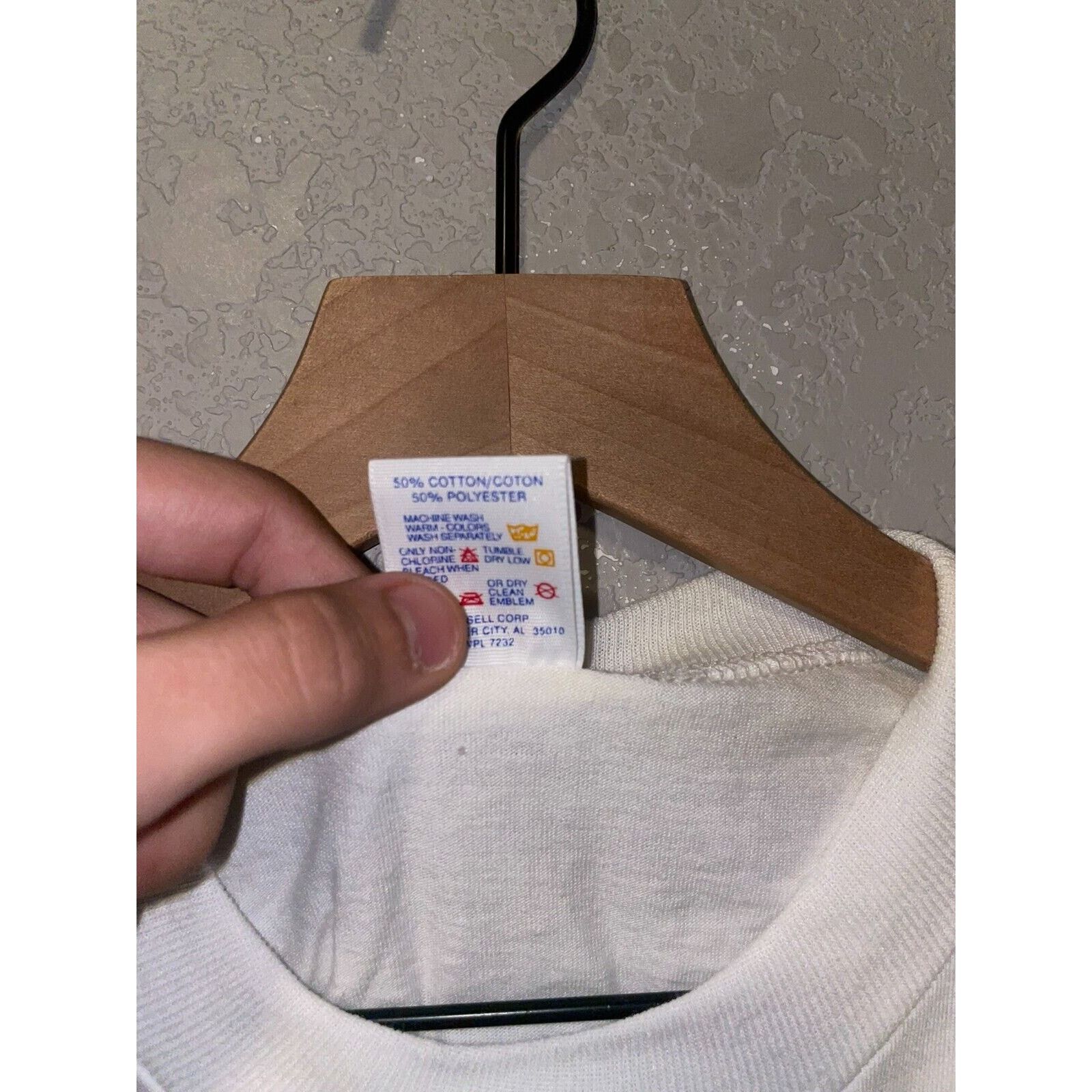 Jerzees Vintage Beauty College Shirt Zenji's Zenji Inc White Tee 90s Size US L / EU 52-54 / 3 - 8 Thumbnail