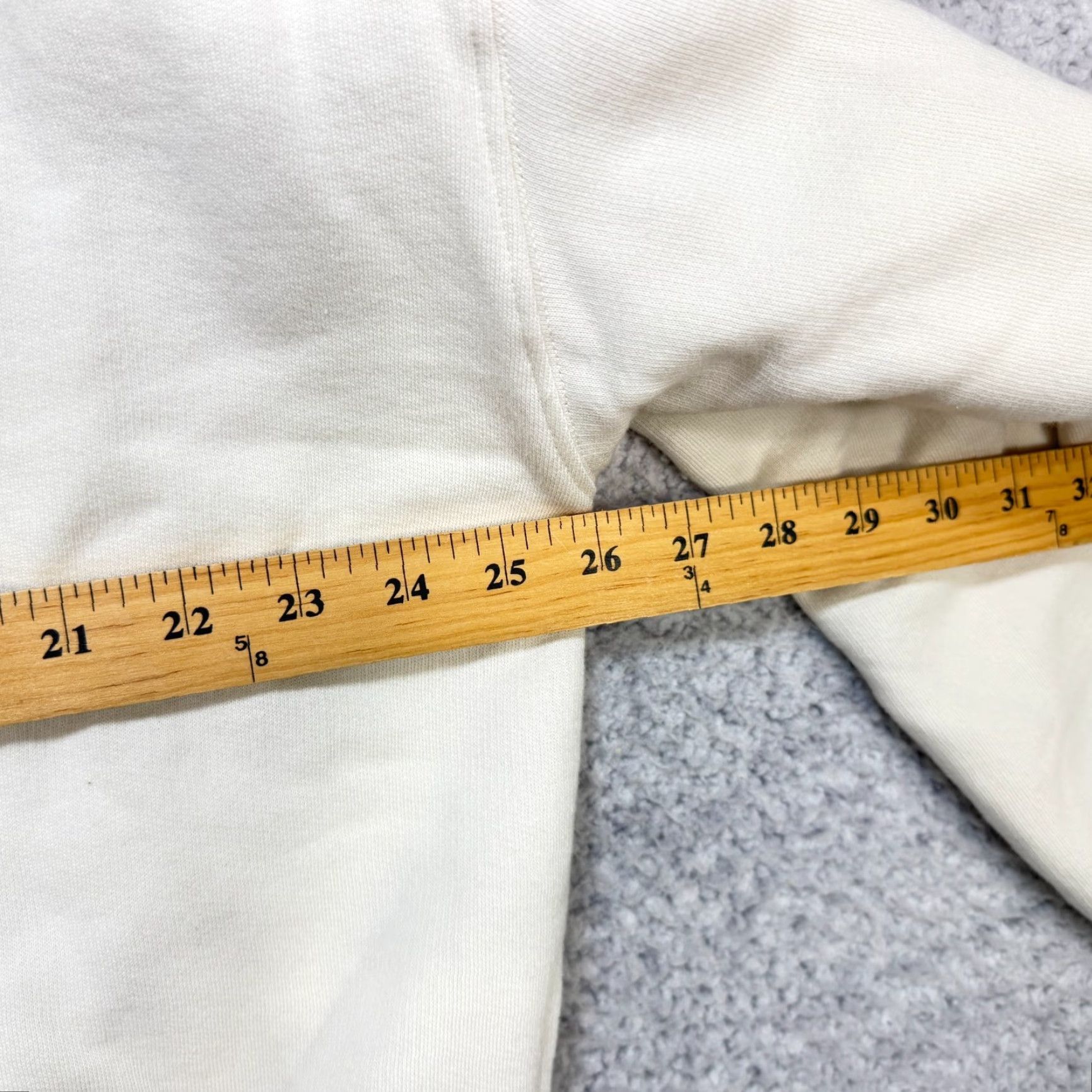 Vintage Taylor Swift The Tortured Poets Department Album Merch Sweatshirt XL Women Pullover Beige Logo Graphic Print Long Sleeve Sweatshirt Size XL / US 12-14 / IT 48-50 - 7 Thumbnail
