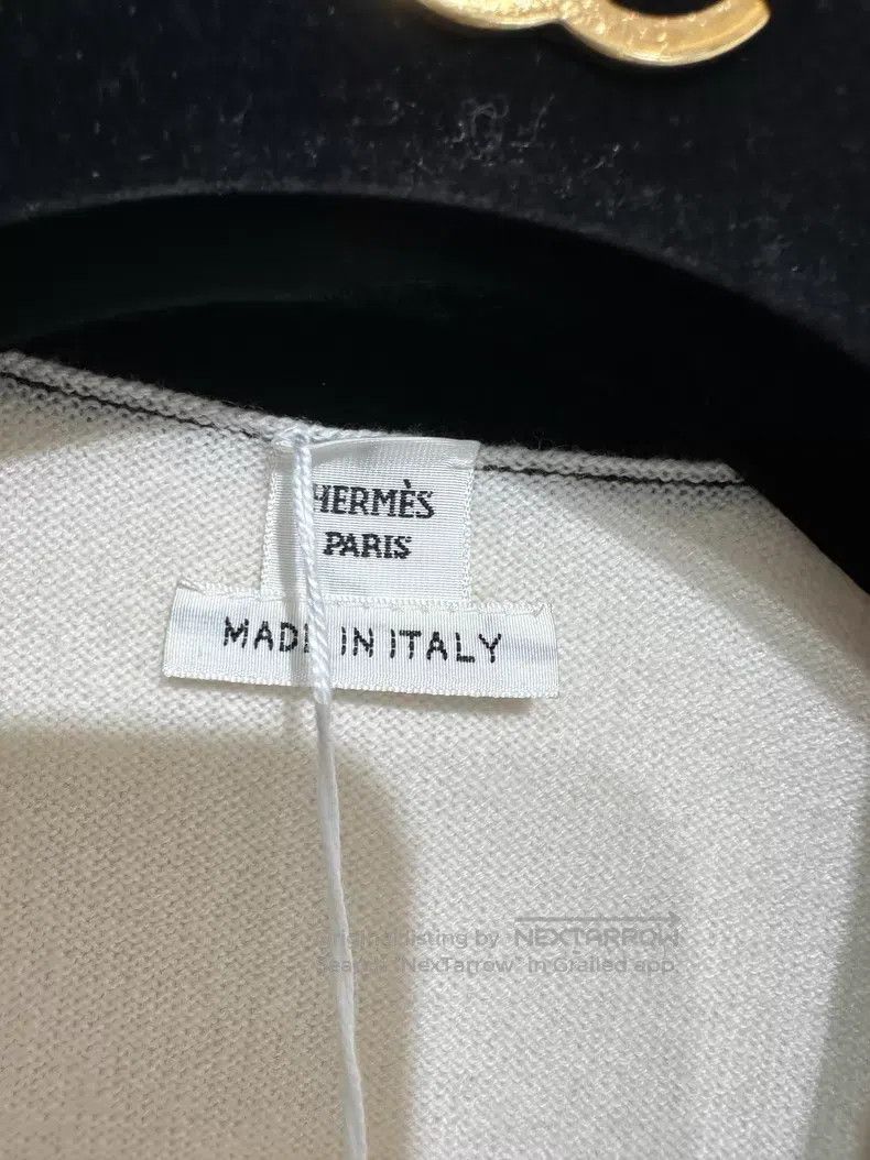 Hermes Hermes 26 Spring/Summer Women's Cashmere Knit Cardigan Size XS / US 0-2 / IT 36-38 - 2 Thumbnail