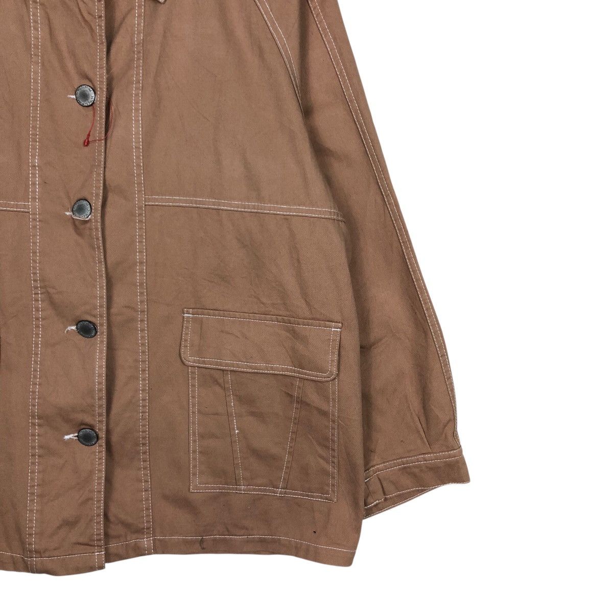 Japanese Brand 📌Vintage Duck Canvas Chore Work Jacket Japan Size US M / EU 48-50 / 2 - 6 Thumbnail