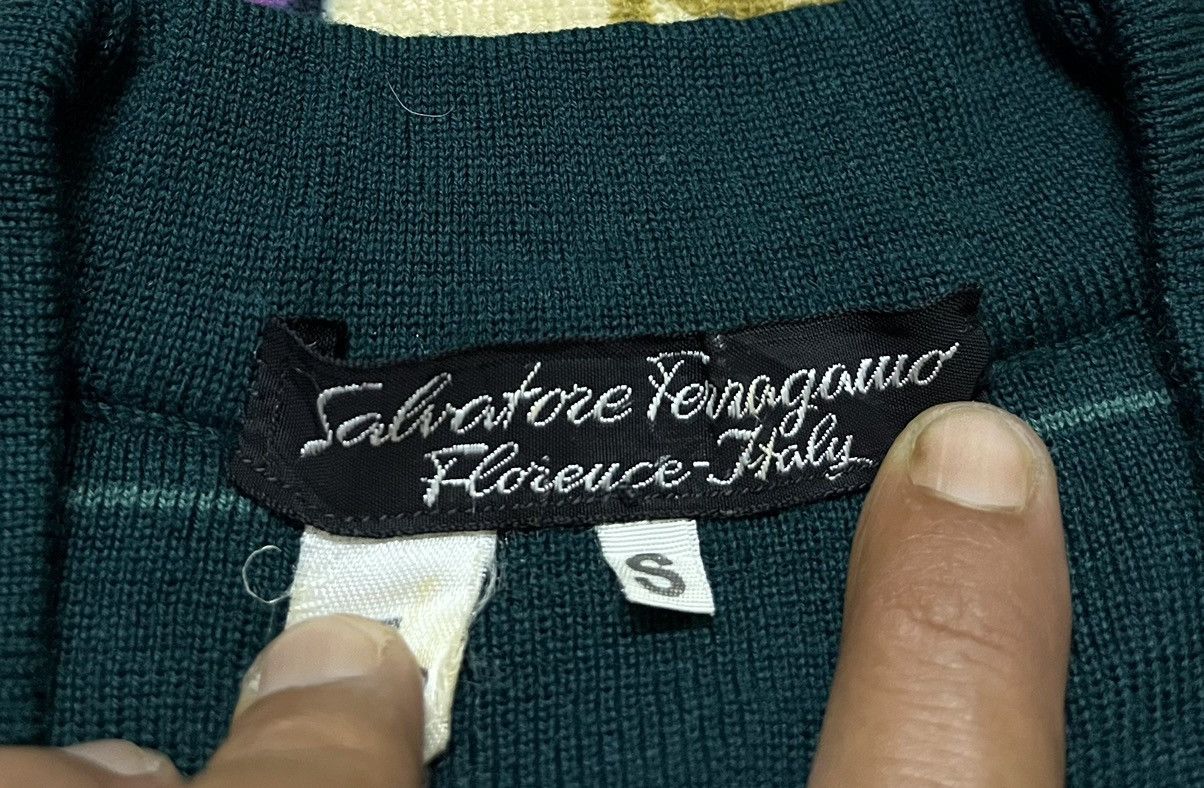 Salvatore Ferragamo × Vintage Vintage SALVATORE FERRAGAMO Italy Shirt/Knitwear Size S / US 4 / IT 40 - 7 Thumbnail