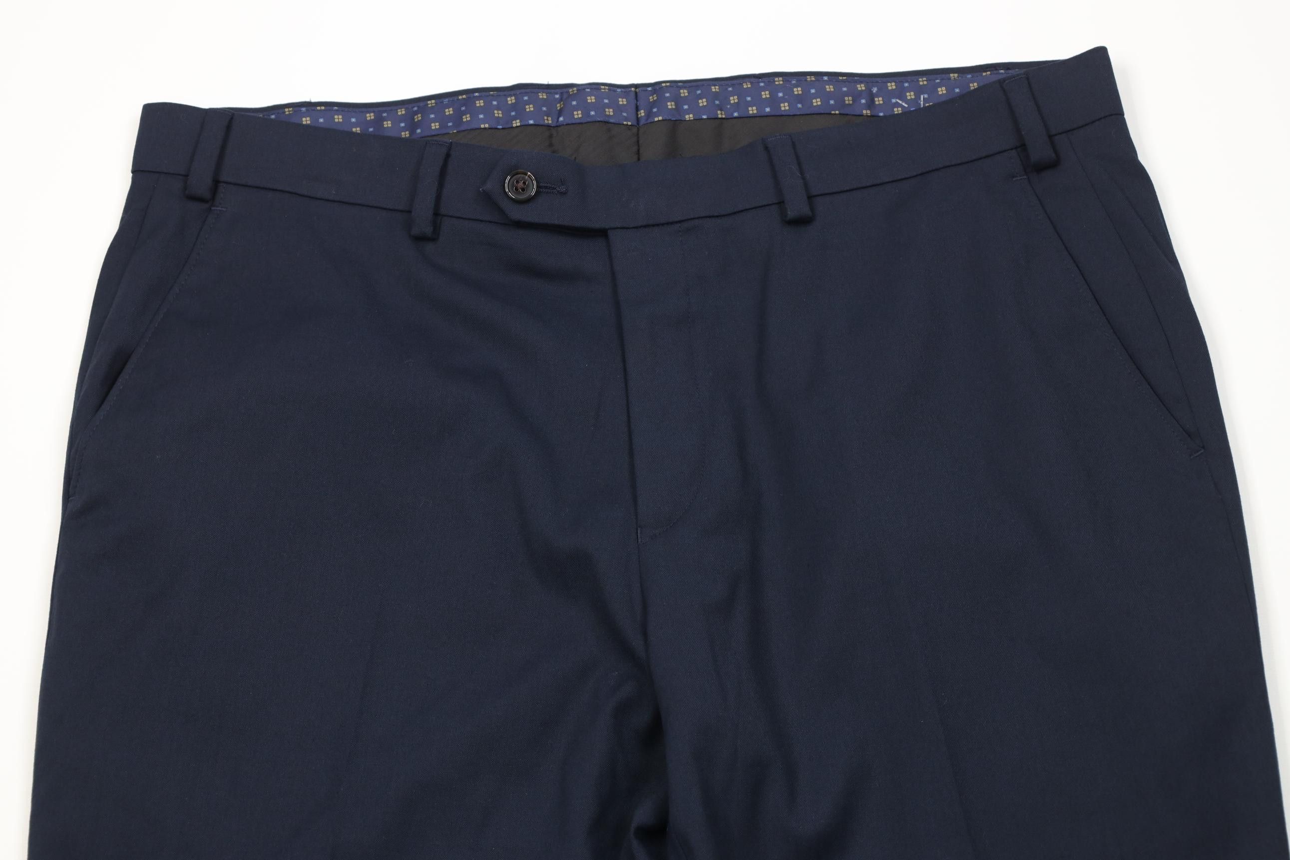 Polo Ralph Lauren Vintage Y2K Ralph Lauren Gabardine Knit Chino Pants Blue Size US 36 / EU 52 - 2 Thumbnail