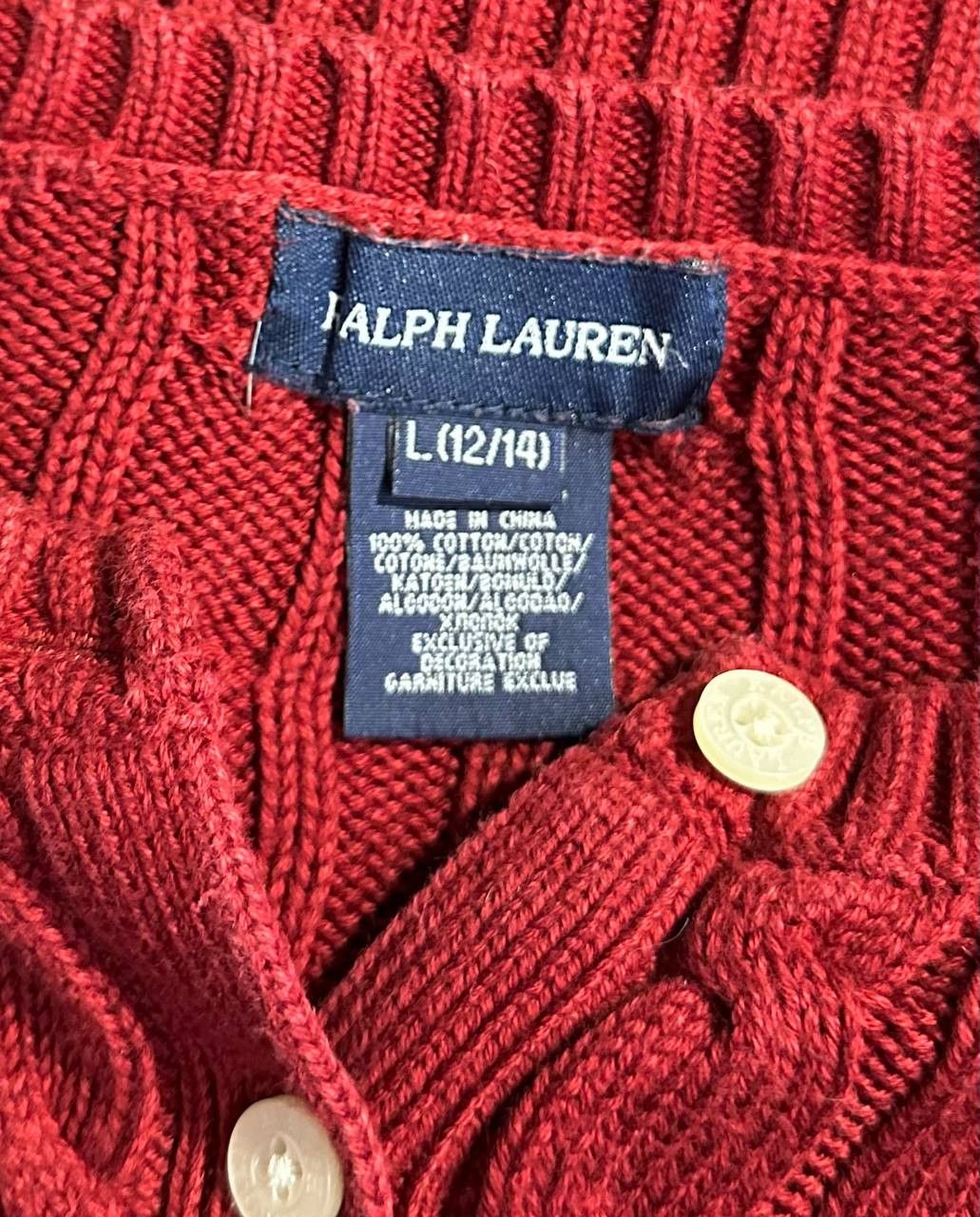 Polo Ralph Lauren Polo Ralph Lauren Sweater Cable-Knit Pullover Preppy classic Size S / US 4 / IT 40 - 8 Thumbnail