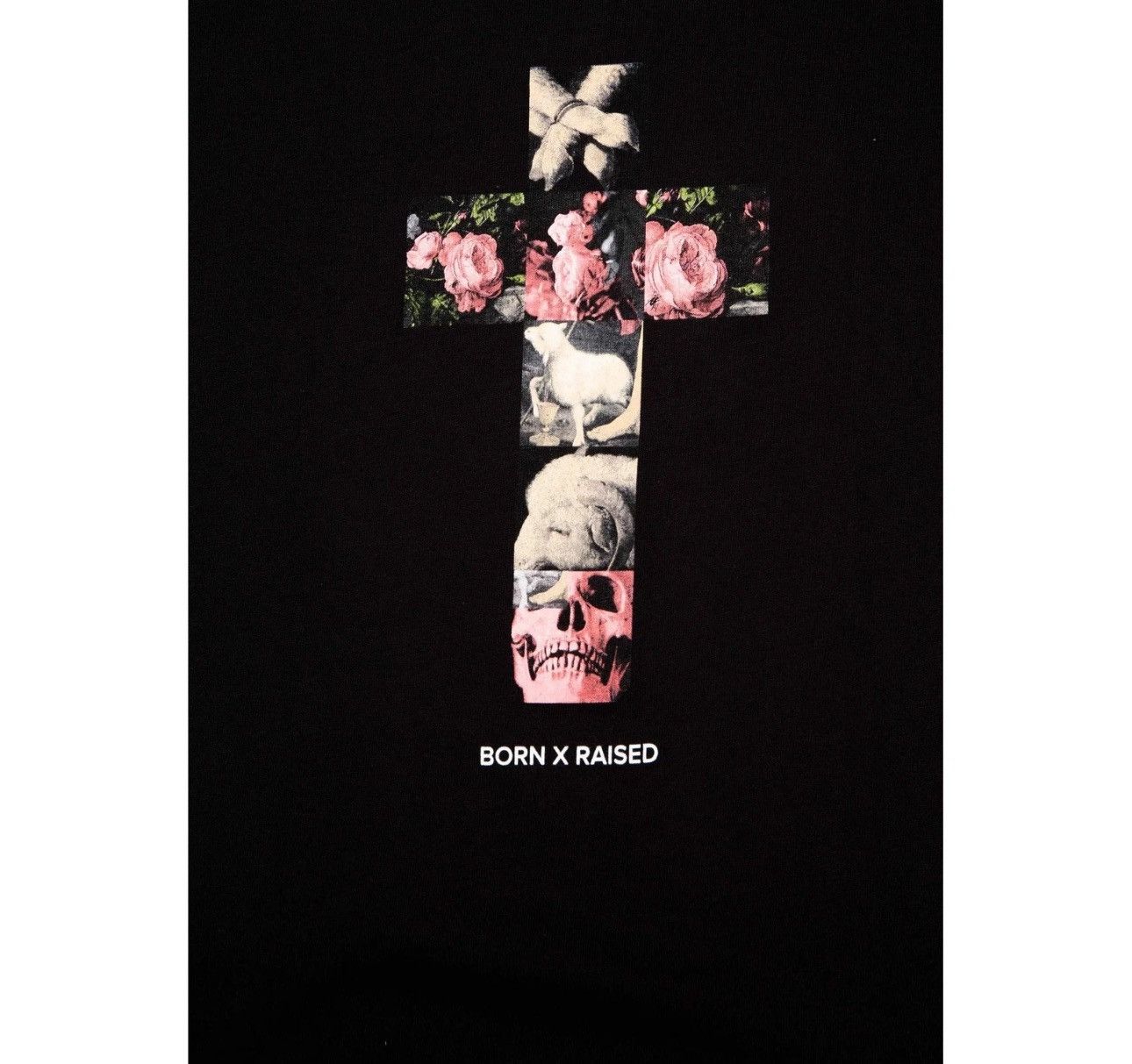 Born X Raised Born X Raised XL Shirt Black Cross Roses Skulls Crucify Tee Size US XL / EU 56 / 4 - 5 Thumbnail