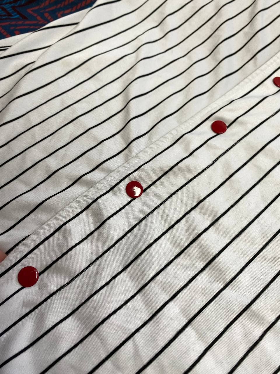 Vintage Vintage shirt striped Basketball Collection Chicago big logo Size US M / EU 48-50 / 2 - 8 Thumbnail