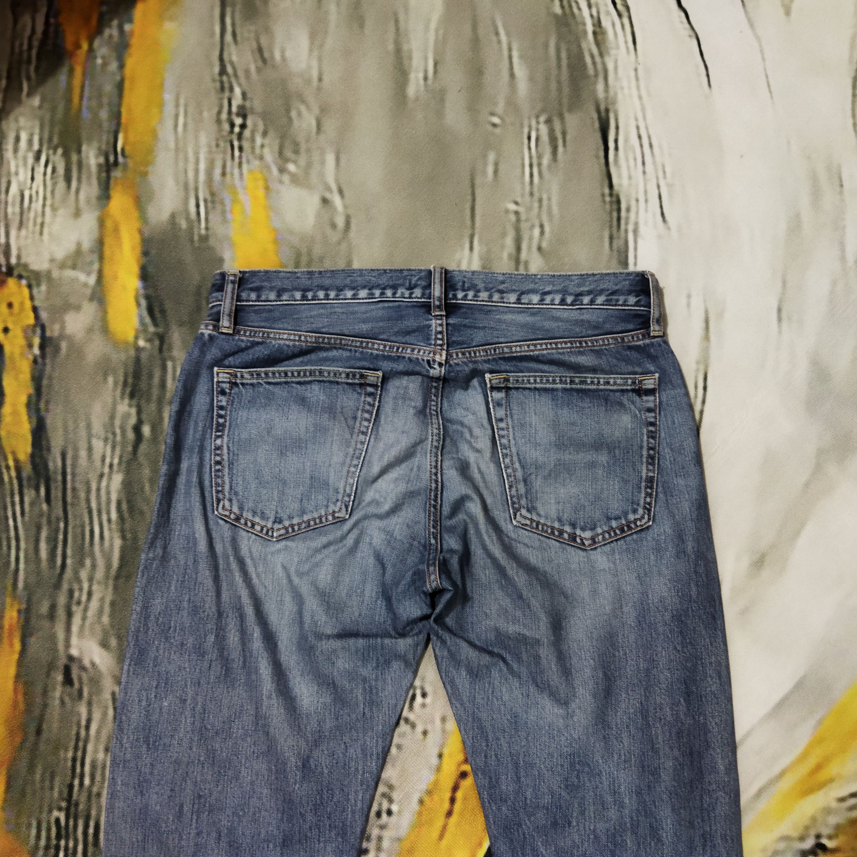 Japanese Brand VINTAGE JAPANESE BLUE JEANS PANTS Size US 33 - 8 Thumbnail