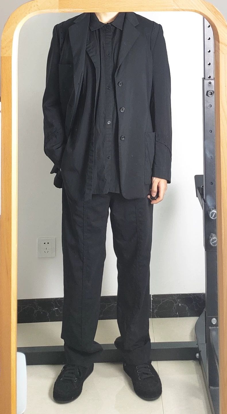 Yohji Yamamoto Yohji Yamamoto size 3 01 SS breather blazer 2505-Nextarrow Size 38S - 9 Thumbnail