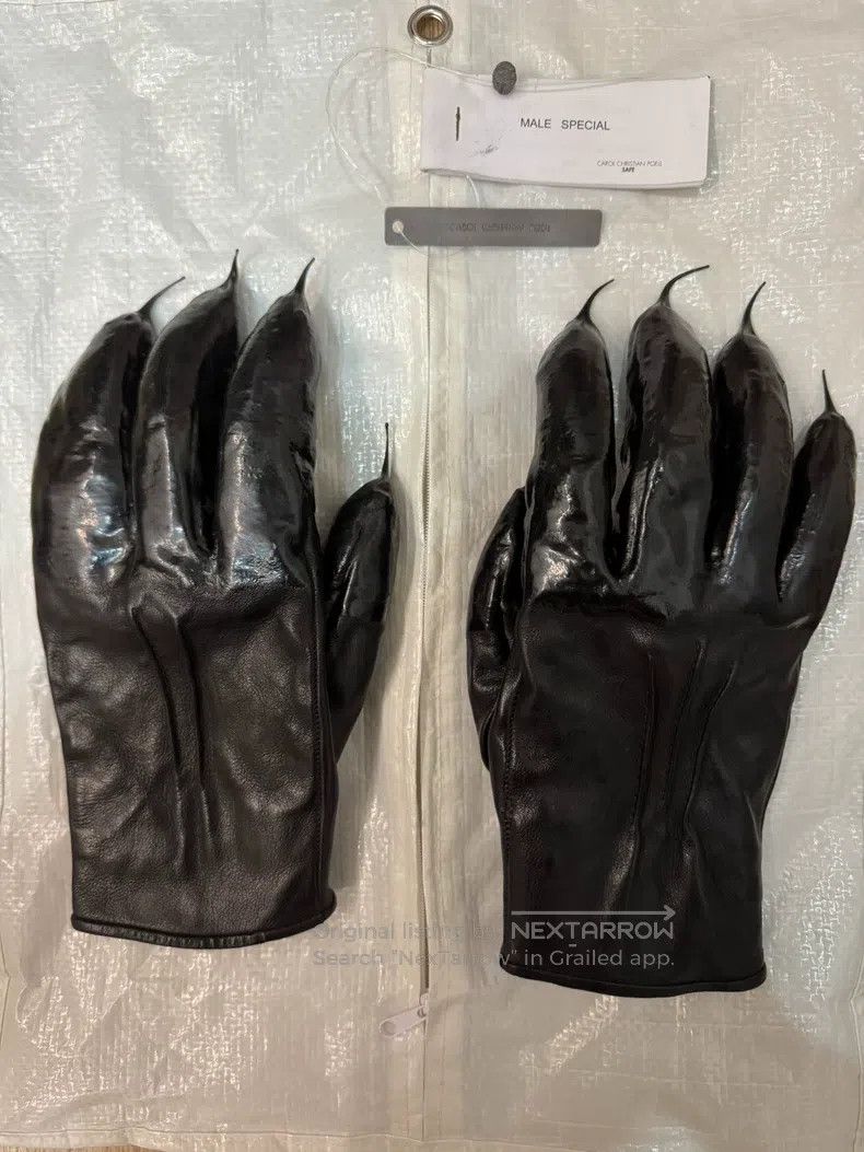 Carol Christian Poell Carol Christian Poell Size 46 Dropping kangaroo leather glo Size ONE SIZE - 1 Thumbnail