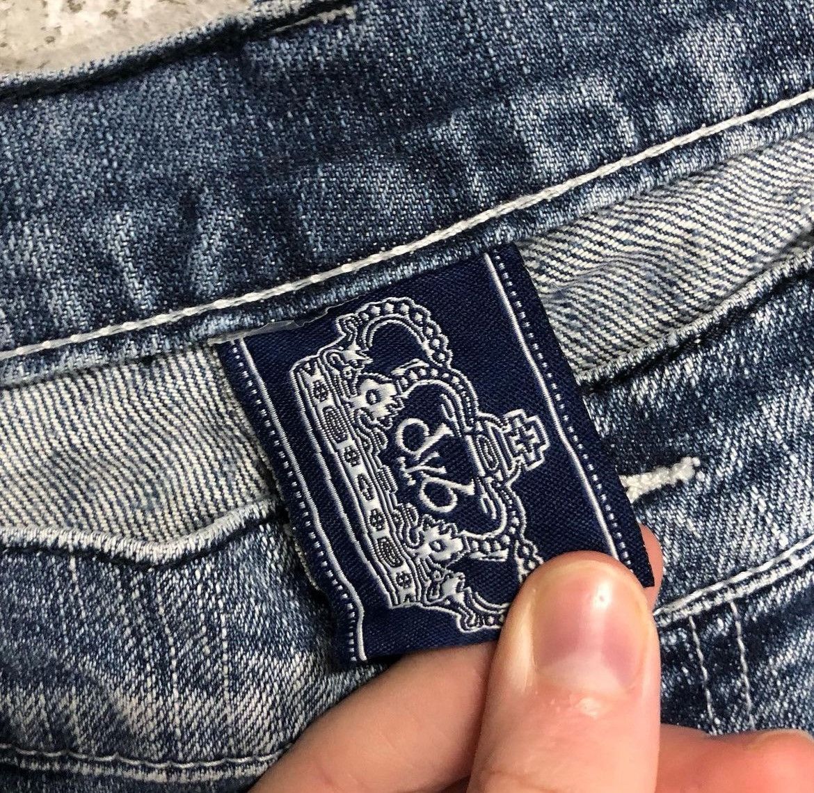 Rock & Republic × Vintage Embroided Flared Rock Republic Jeans (Low Rise) Size 26" / US 2 / IT 38 - 4 Thumbnail