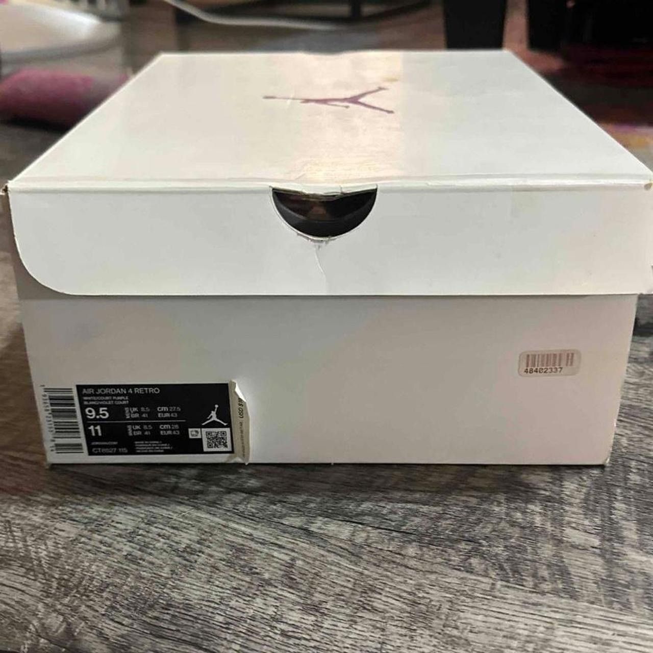 Jordan Brand Jordan 4 metallic purple Size US 9.5 / EU 42-43 - 4 Thumbnail