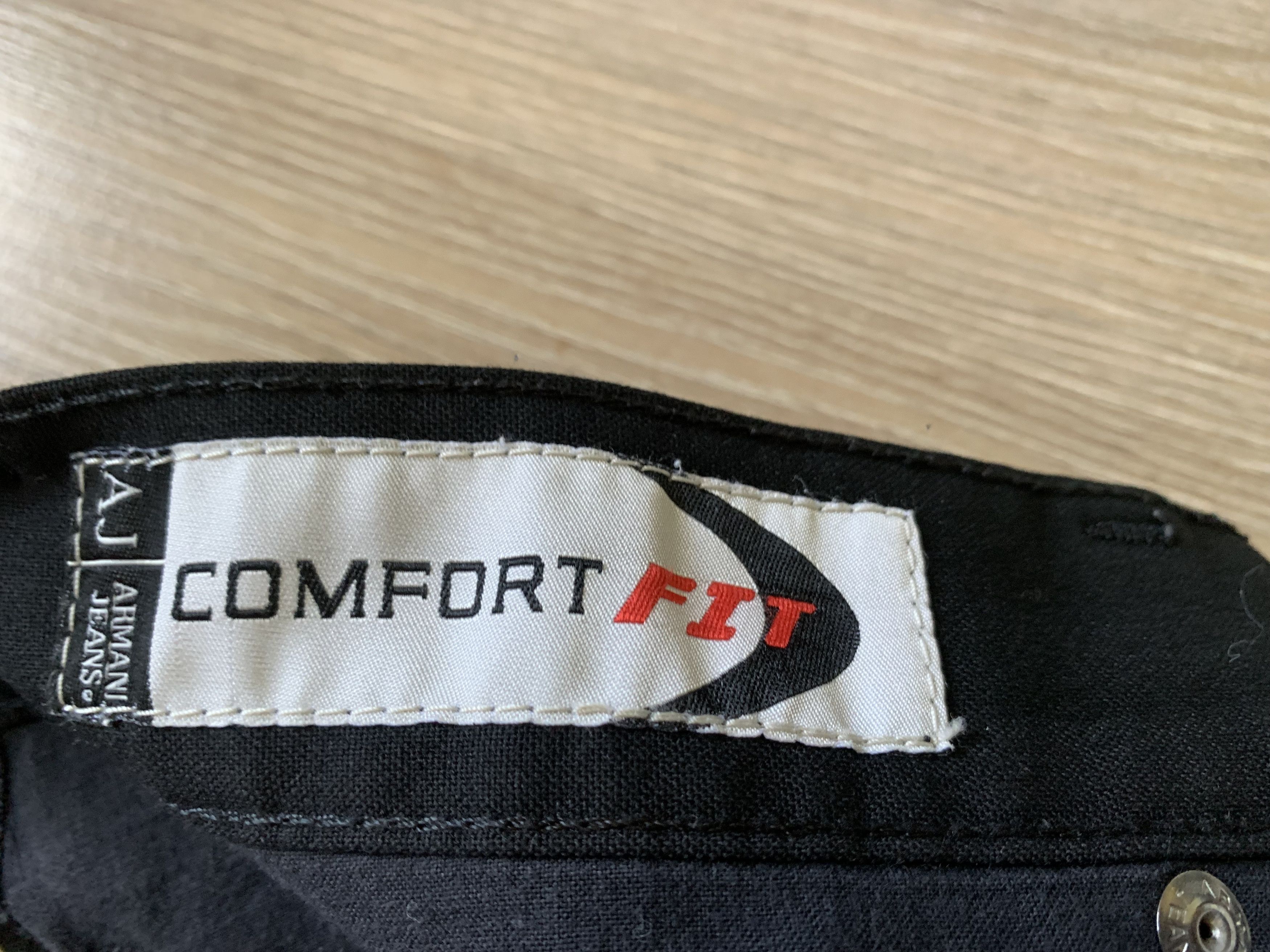 Giorgio Armani Vintage Armani Jeans Comfort Fit Stretch Black Casual Pants Size US 34 / EU 50 - 10 Thumbnail