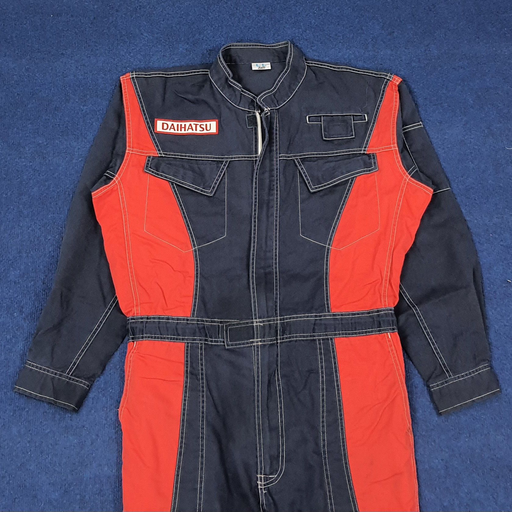 Japanese Brand × Vintage Vintage DAIHATSU Japan Racing Motorsports Coverall C232N4 Size US L / EU 52-54 / 3 - 3 Thumbnail