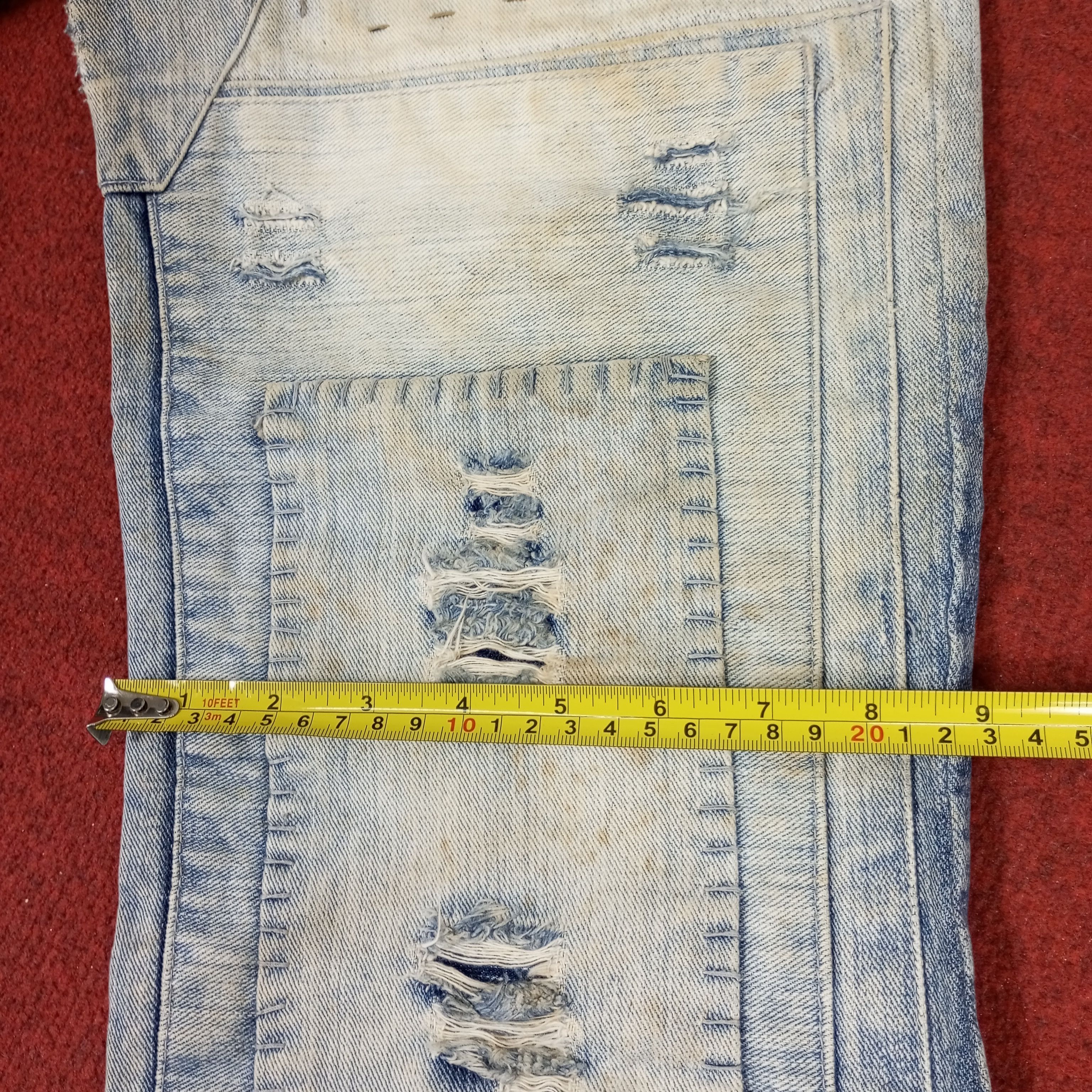 Satisfy Satisfy Rock Punk Fashion Streetwear Style Jeans Size US 30 / EU 46 - 10 Thumbnail