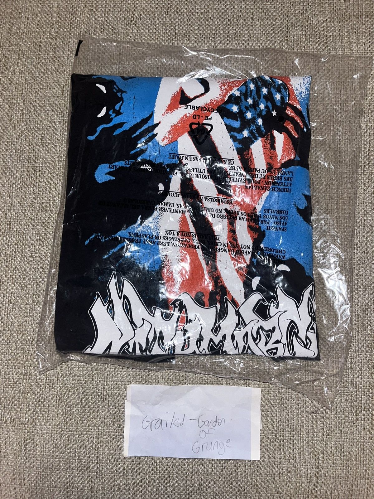 Band Tees × City Morgue × Missing Since Thursday City Morgue My Bloody America Flag Tee Size US L / EU 52-54 / 3 - 3 Thumbnail