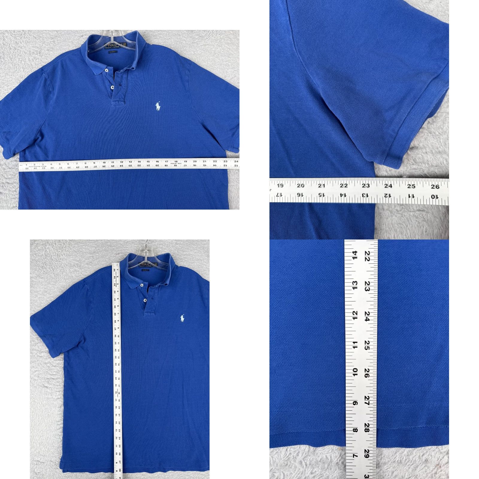 Ralph Lauren Polo Ralph Lauren Polo Shirt Men Extra Large Blue Classic Fit 100% Cotton Golf Size US XL / EU 56 / 4 - 8 Thumbnail