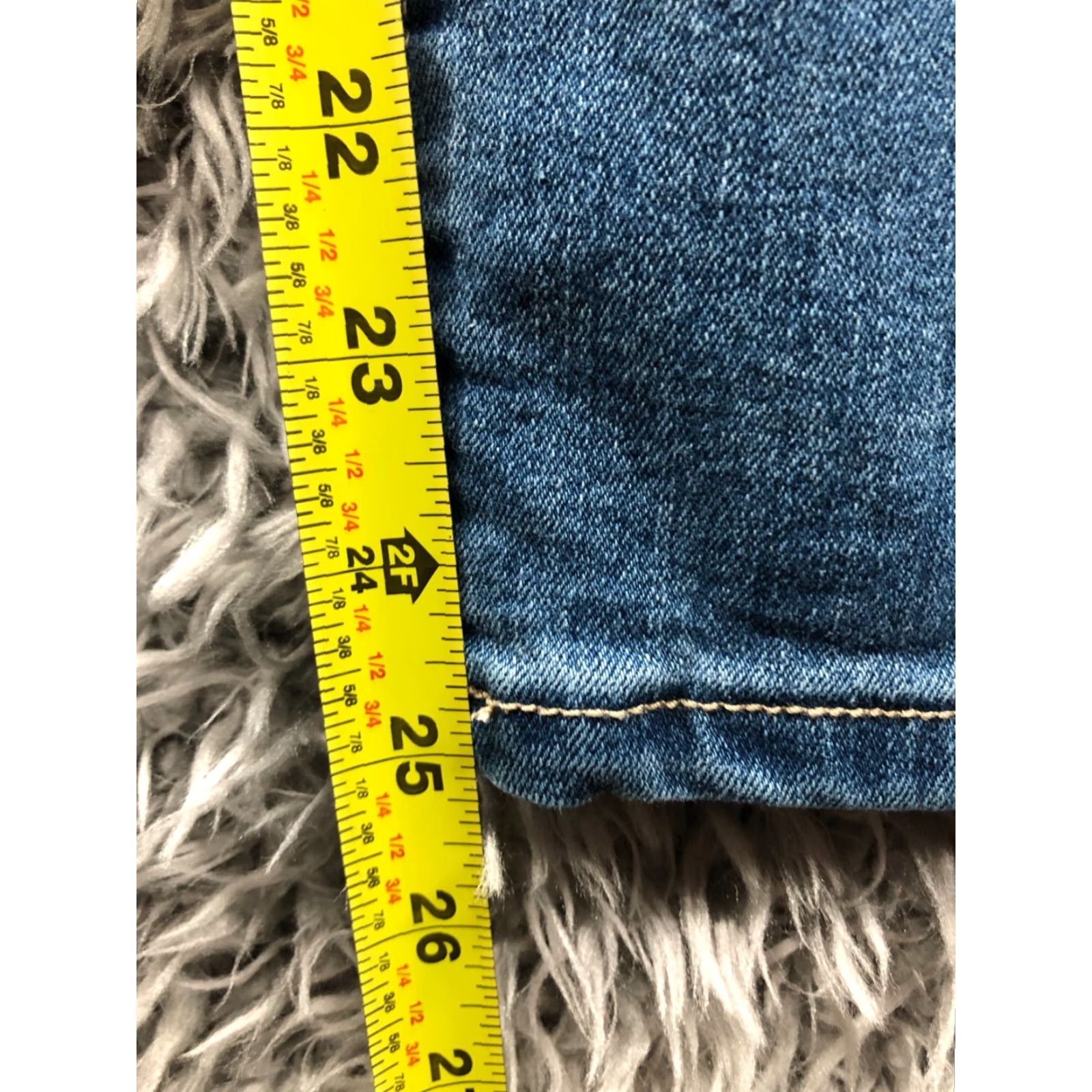 Vintage No Boundaries Jeans High Rise Mom Jeans Size 21 Juniors Medium Wash Blue Denim Women Adult Regular 5-Pocket Distressed? No—but no. Size 42" / US 20 - 3 Thumbnail