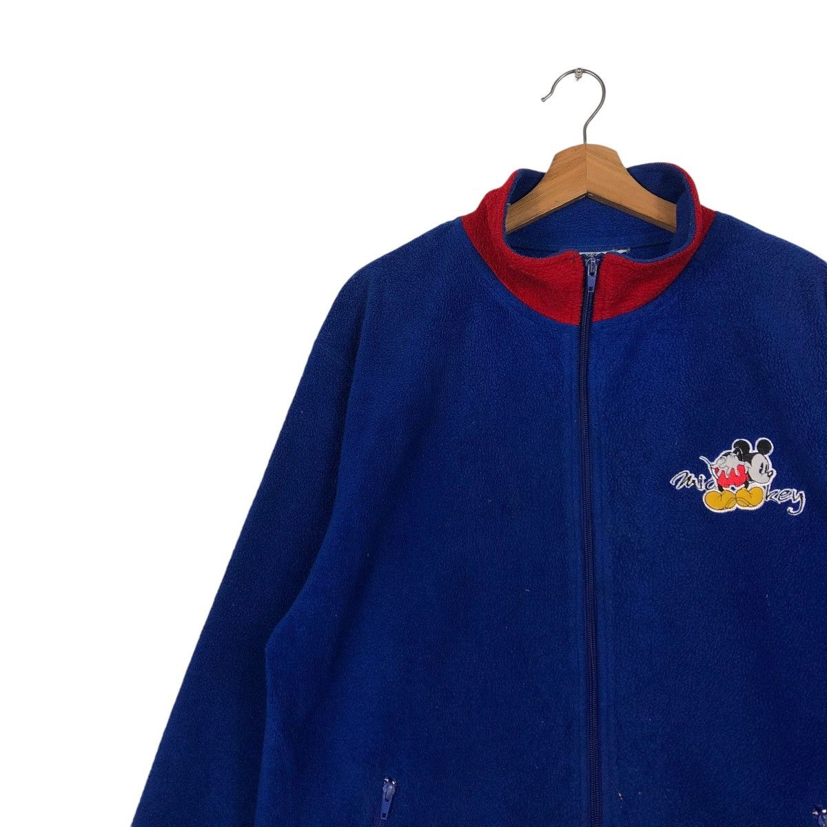 Cartoon Network 🔥VINTAGE FLEECE ZIPPER JACKET DISNEY MICKEY MOUSE Size US M / EU 48-50 / 2 - 9 Thumbnail