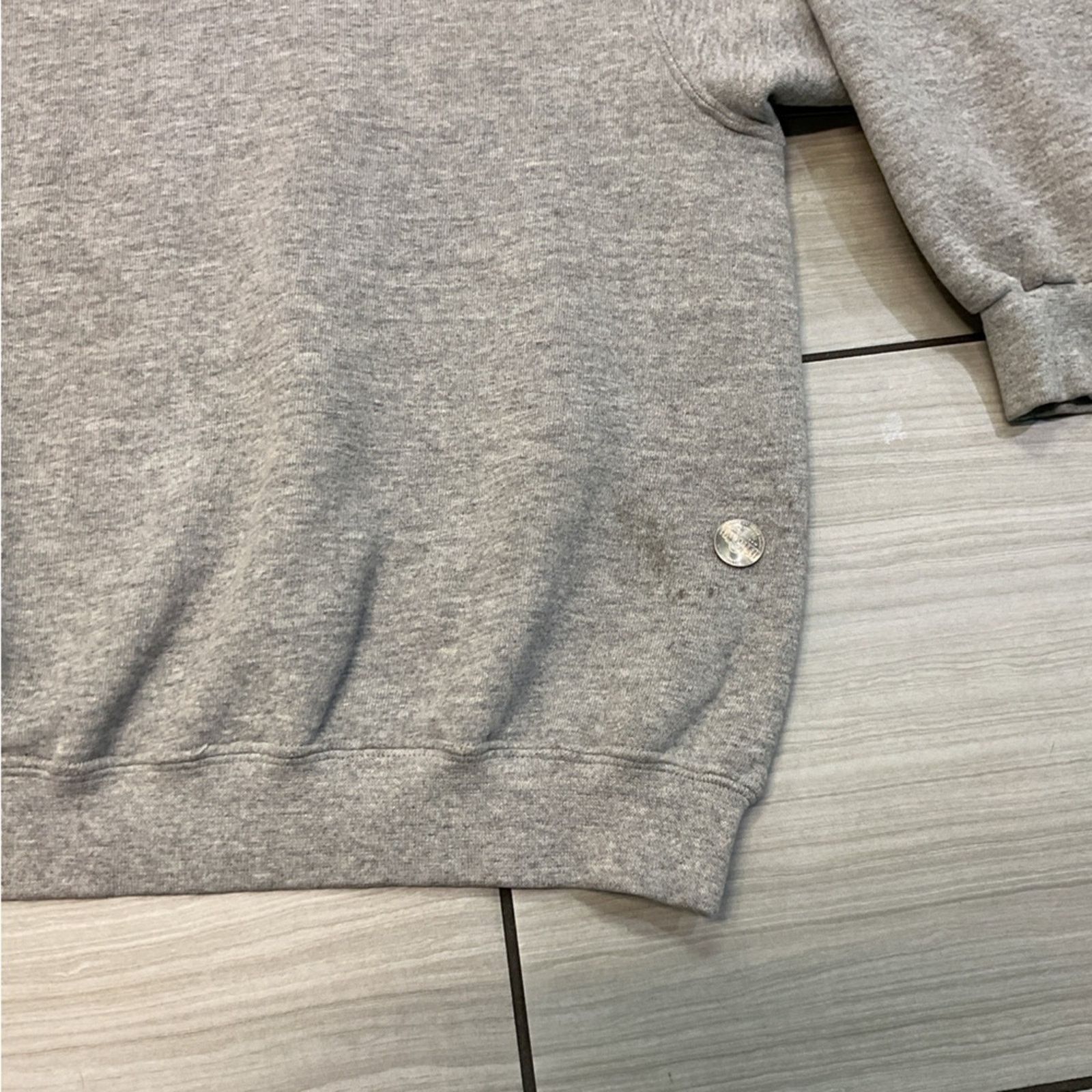 Nike Vintage 90s Nike Gray Crewneck Sweatshirt Size US XXL / EU 58 / 5 - 3 Thumbnail