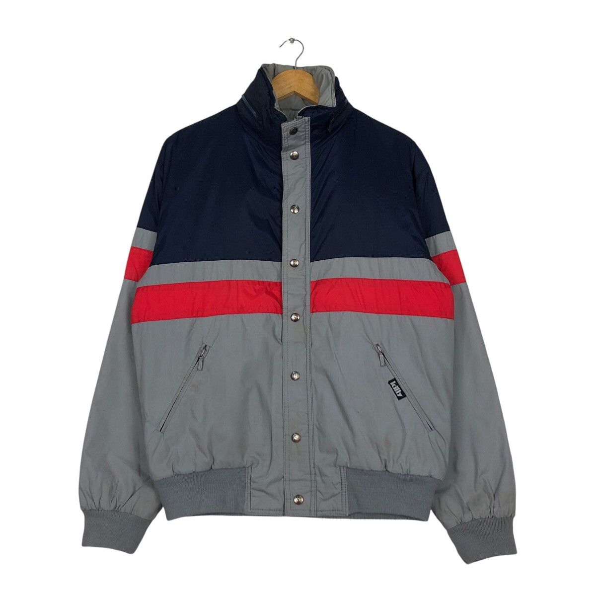 Asics × Japanese Brand × Vintage Vintage Kilty Racing Motor Sport Jacket Rare Medium Size US M / EU 48-50 / 2 - 1 Thumbnail