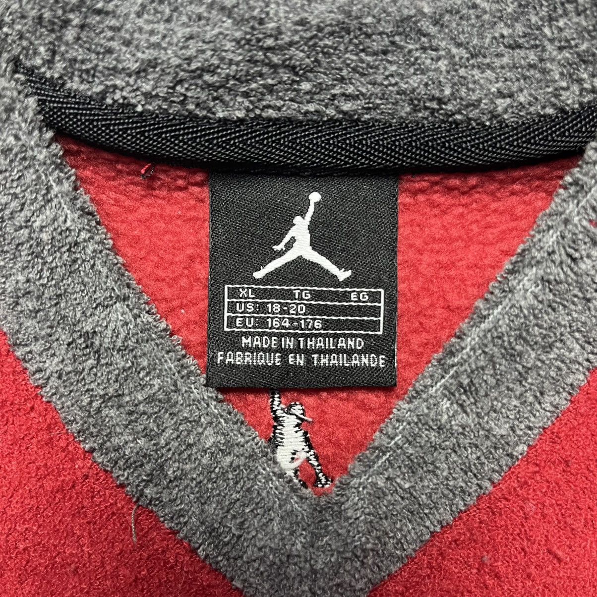 Jordan Brand Vintage Jordan Fleece Sweatshirt Streetwear Y2K Size US XL / EU 56 / 4 - 4 Thumbnail