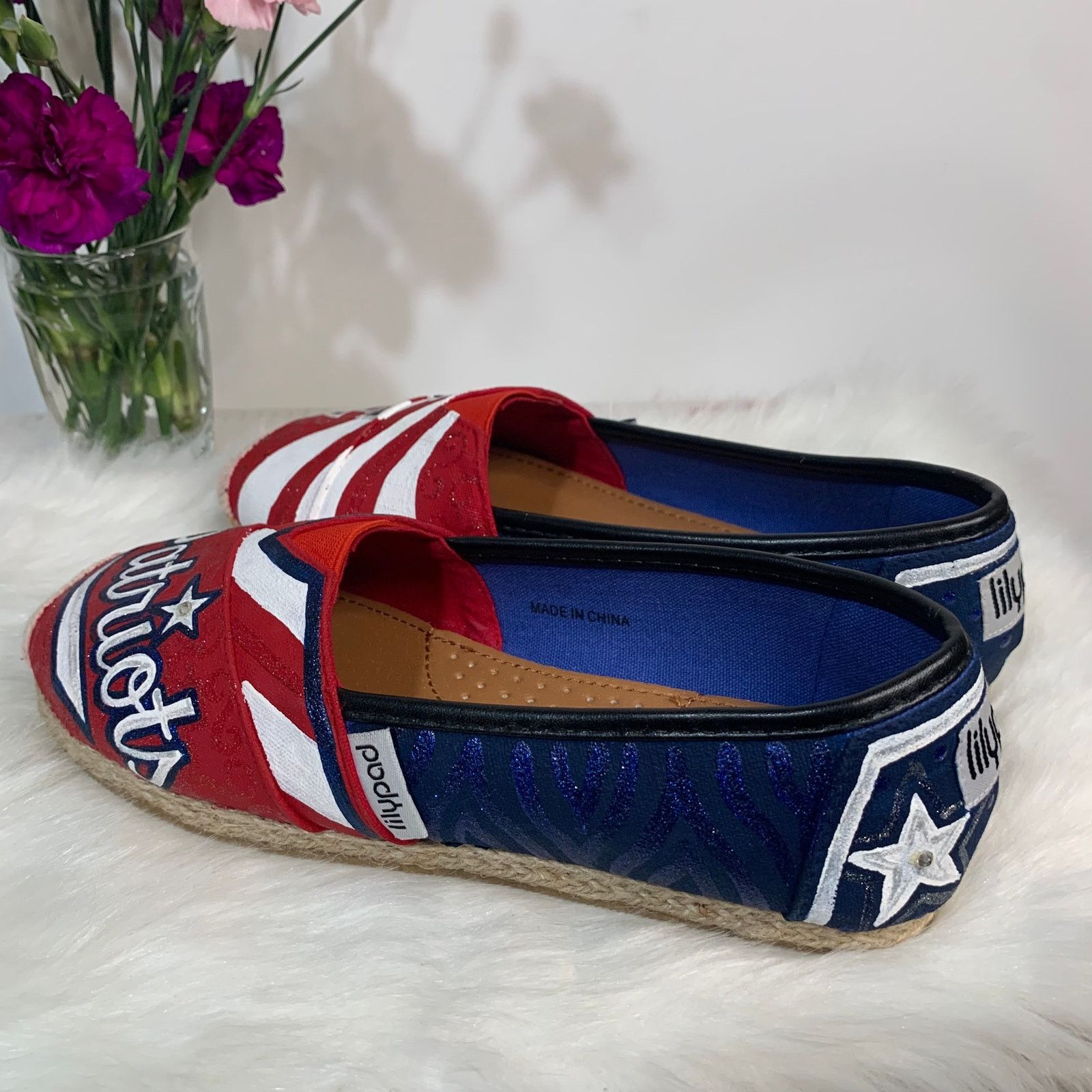 Other Cute Red-Blue Women's Shoes Size 6 Size US 6 / IT 36 - 4 Thumbnail