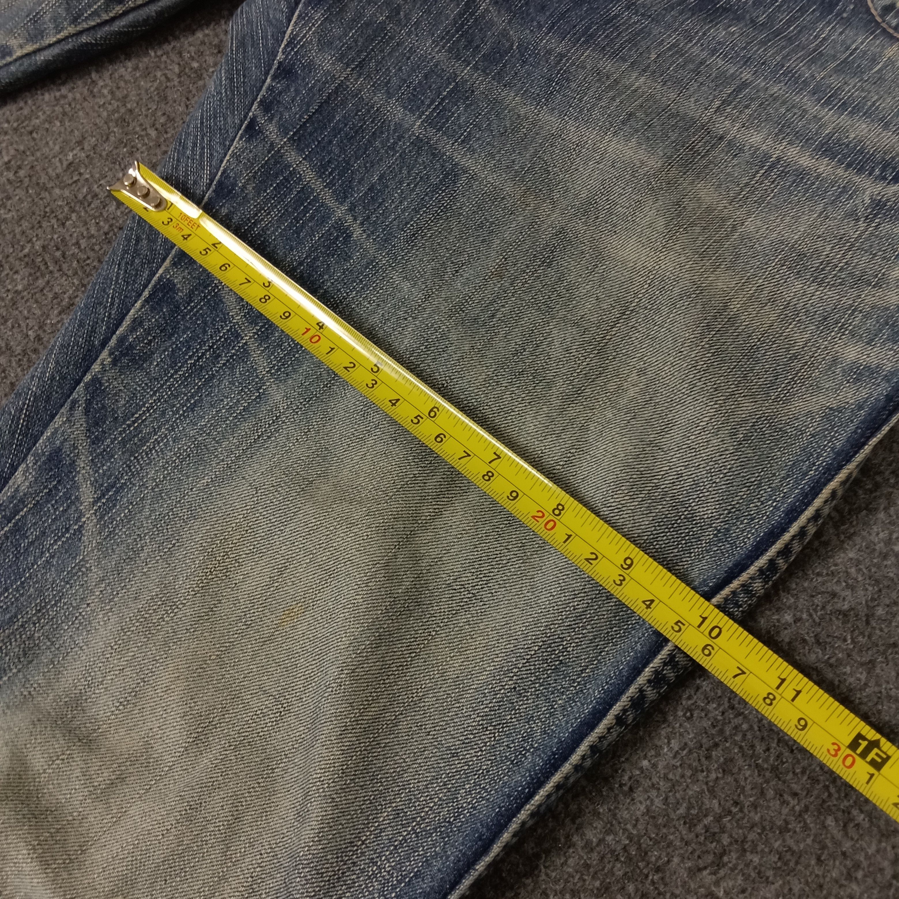 Garment Project Garment Men's Japanese Brand Cargo Denim Jeans Size US 31 - 9 Thumbnail