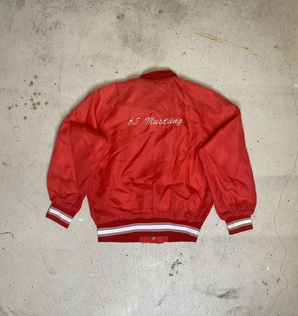 Vintage Vintage 65 mustang varsity jacket Size US M / EU 48-50 / 2 - 5 Thumbnail