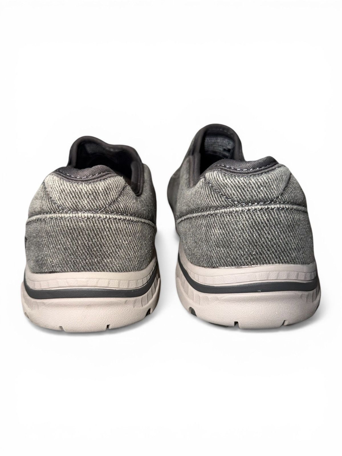 SKECHERS Skechers Relaxed Fit Mens 11.5 Gray Slip On Air Cooled Shoes Size US 11.5 / EU 44-45 - 5 Thumbnail