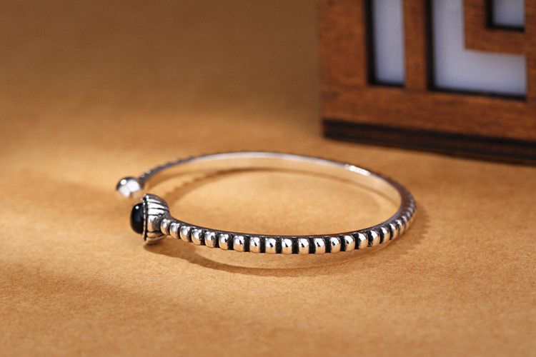 Jewelry 55MM Weave Cuff Bangles & Bracelet Size ONE SIZE - 3 Thumbnail