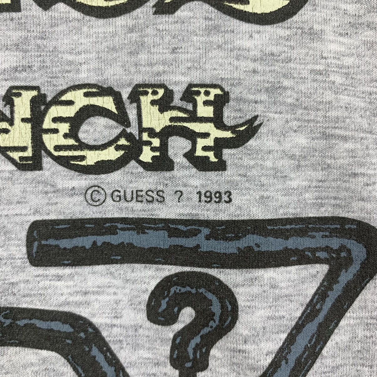 Guess Vintage 1993 GUESS USA RANCH Logo Tee Shirt Top Summer Size US L / EU 52-54 / 3 - 4 Thumbnail