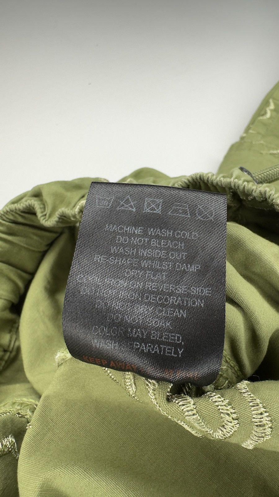 Ed Hardy EdHardy x Urban outfitters pants green size s Size 28" / US 6 / IT 42 - 8 Thumbnail