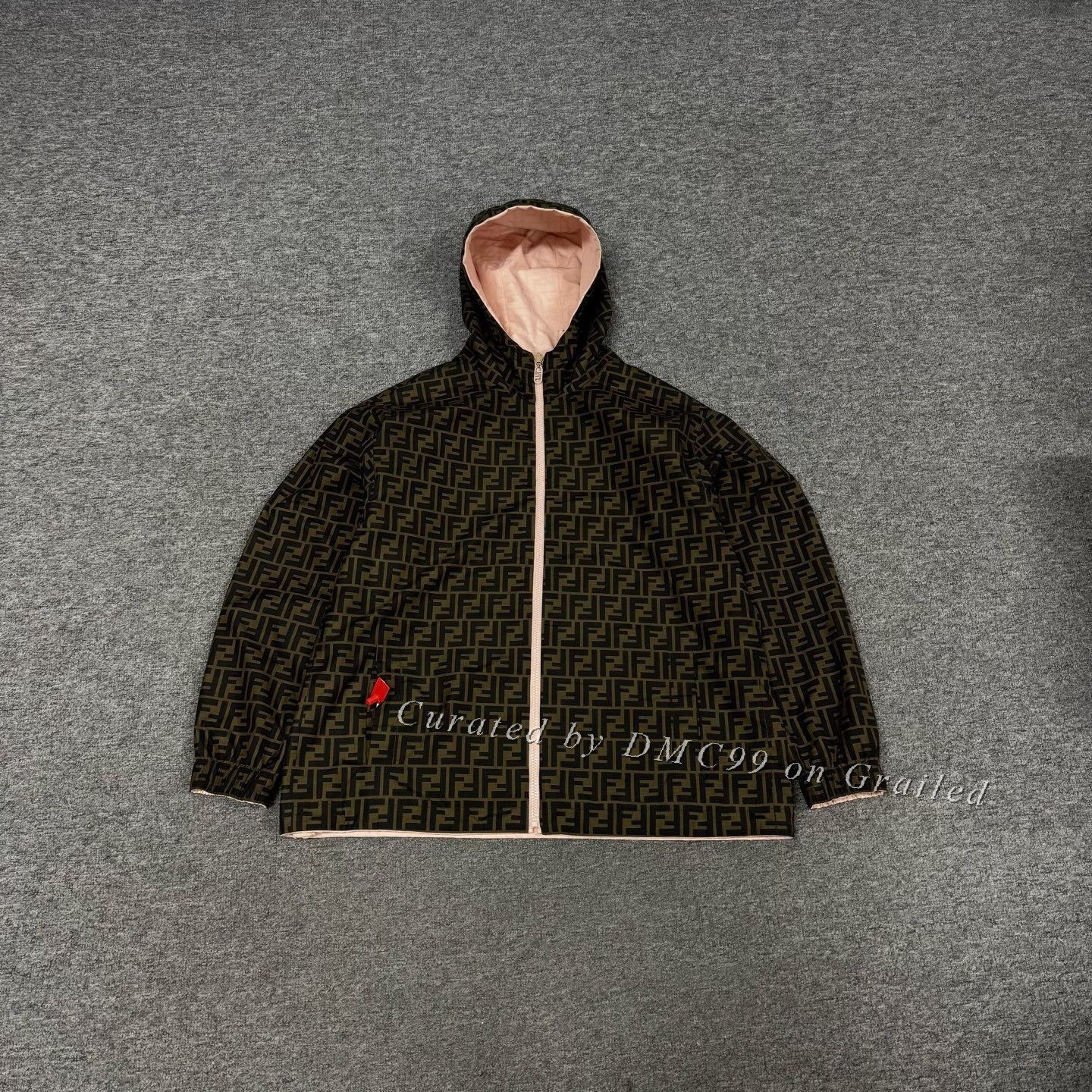 Fendi Fendi All-Over Print Reversible Hooded Jacket Size US M / EU 48-50 / 2 - 1 Thumbnail