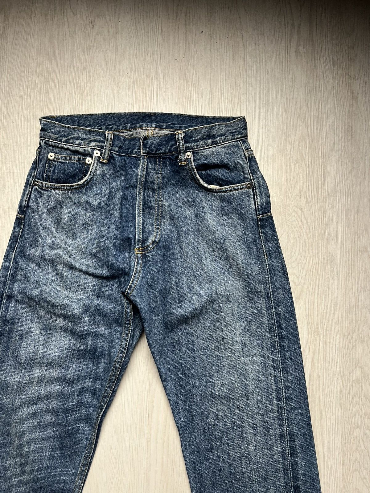 Dior Christian Dior High Waist Raw Hem Jeans Size US 28 / EU 44 - 3 Thumbnail