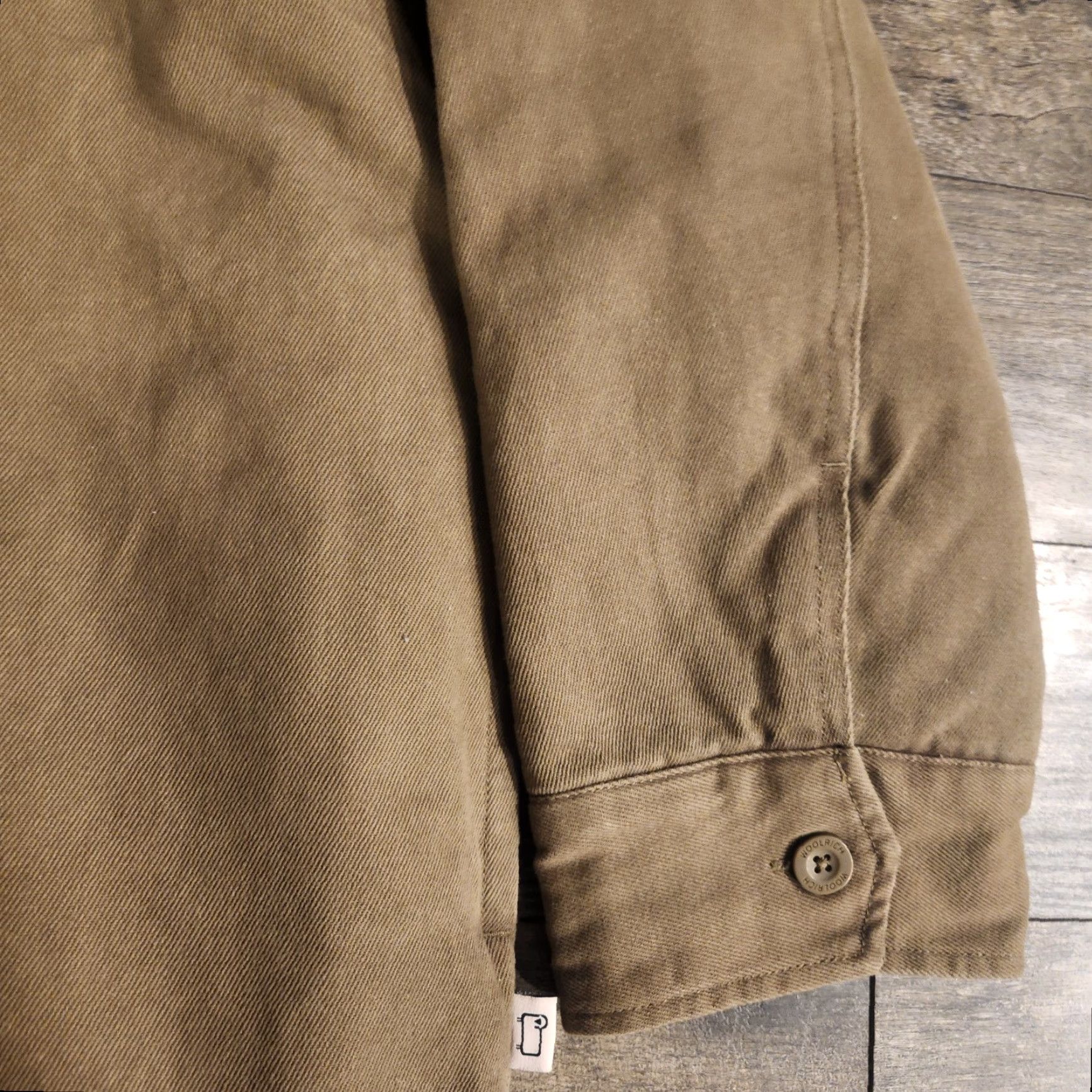 Vintage Woolrich Barn Coat Jacket Canvas Mens 3XL Olive Button Up Blanket Lined Chore Jacket Size US XXL / EU 58 / 5 - 7 Thumbnail