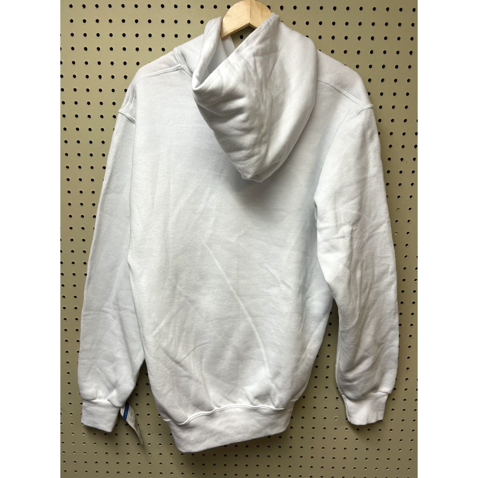 Vintage **Russell White Hoodie Sweatshirt L Pullover** User: Russell White Hoodie Sweatshirt L Pullover Size US L / EU 52-54 / 3 - 2 Thumbnail