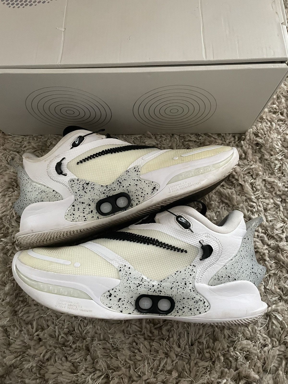 Jordan Brand Nike Adapt BB 2.0 White Cement Size US 9 / EU 42 - 2 Thumbnail