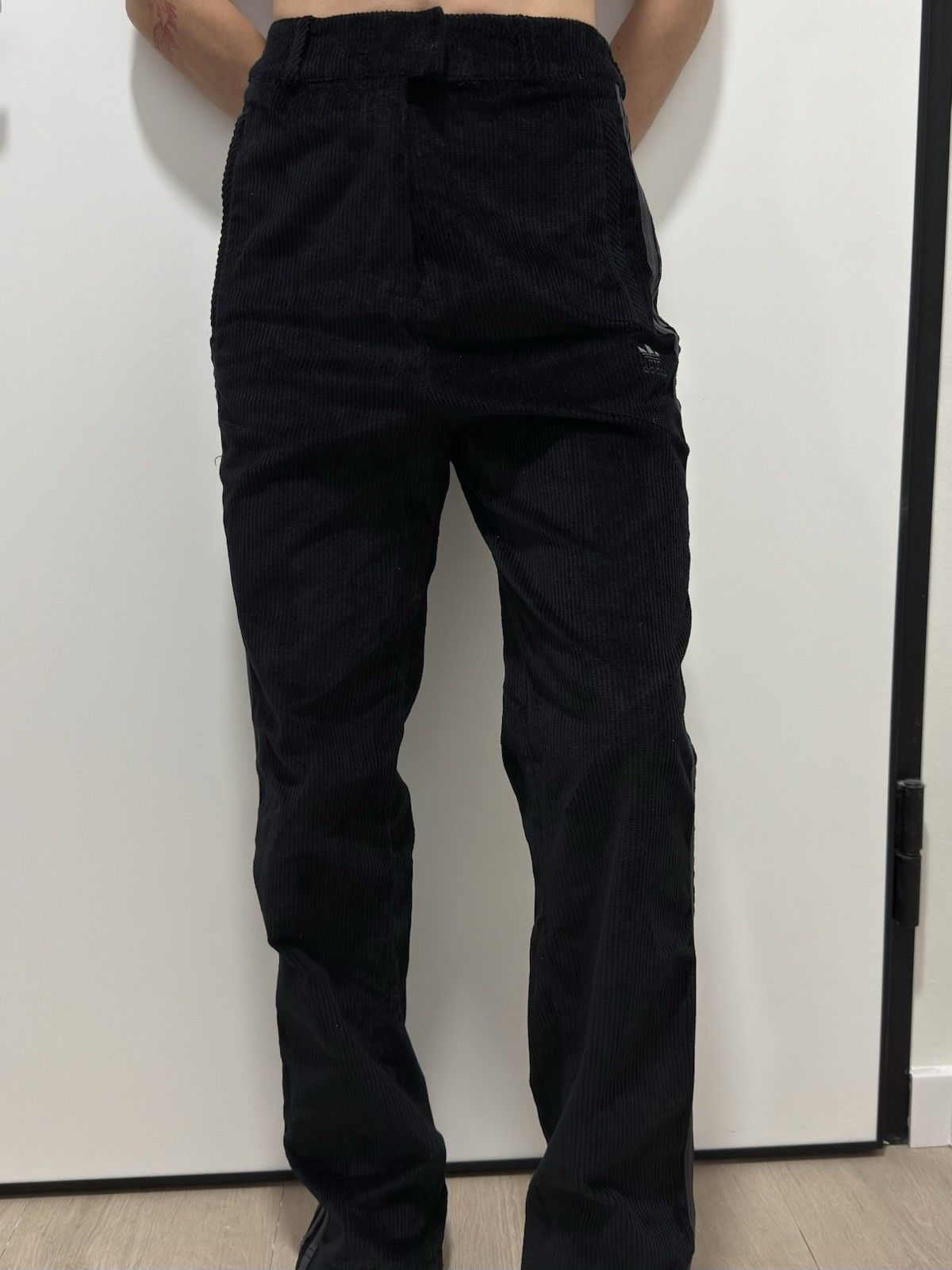 Adidas Adidas Cord Track Velvet Velour Corduroy Womens Pants y2k XS Size 26" / US 2 / IT 38 - 12 Thumbnail