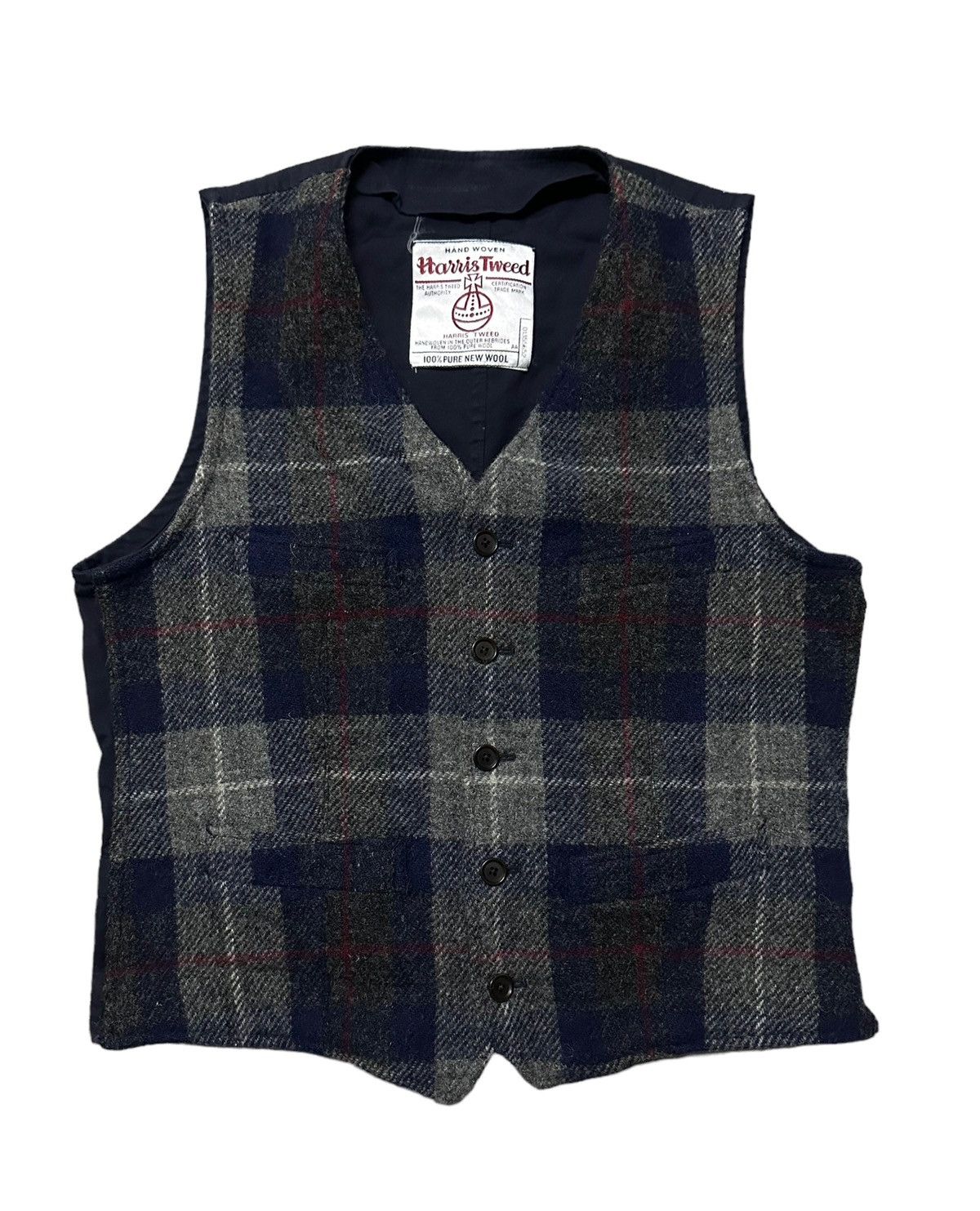 Harris Tweed Harris tweed wool vest Size US M / EU 48-50 / 2 - 1 Thumbnail