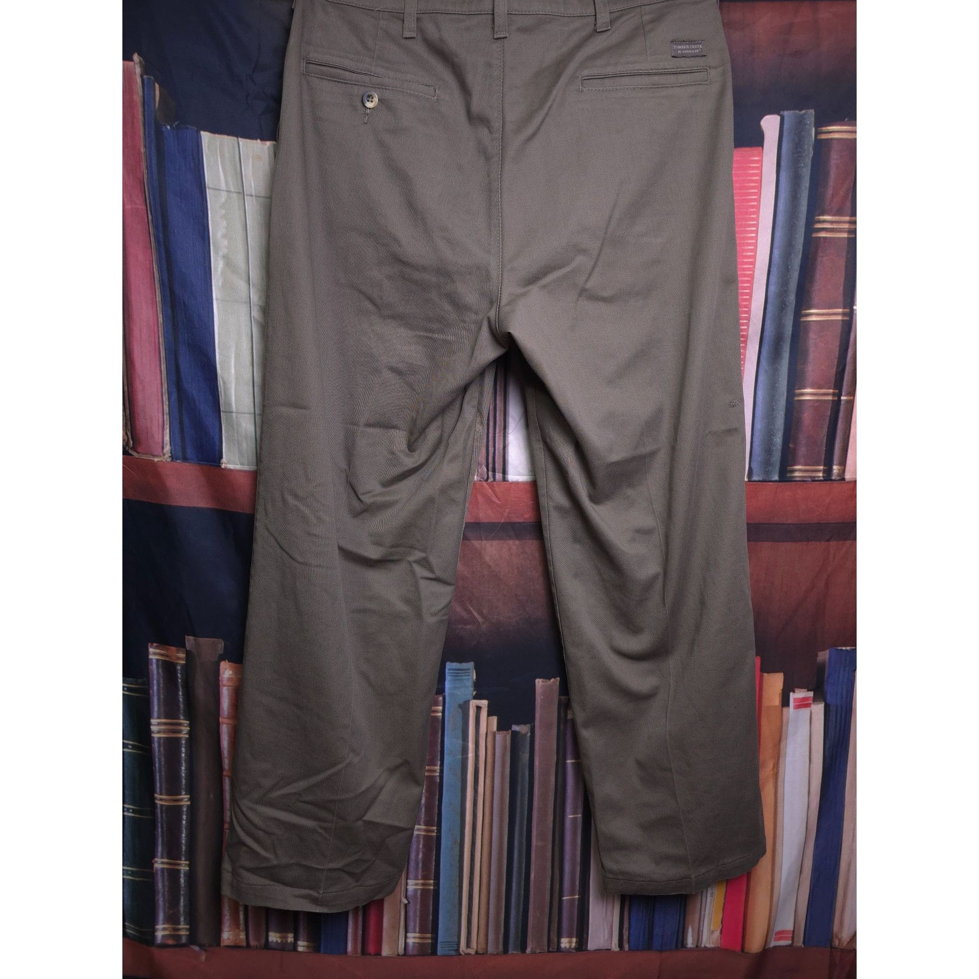 Vintage Timber Creek By Wrangler Mens Pleated Dress Pants 34x29 Cott Size US 34 / EU 50 - 7 Thumbnail
