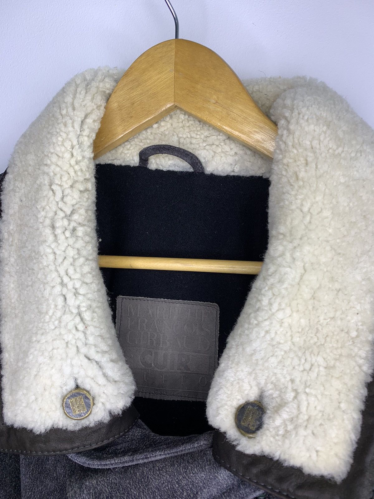 Marithe + Francois Girbaud Very Rare Marithe Francois Girbaud Cuir Ruffo Leather Jacket Size US L / EU 52-54 / 3 - 7 Thumbnail