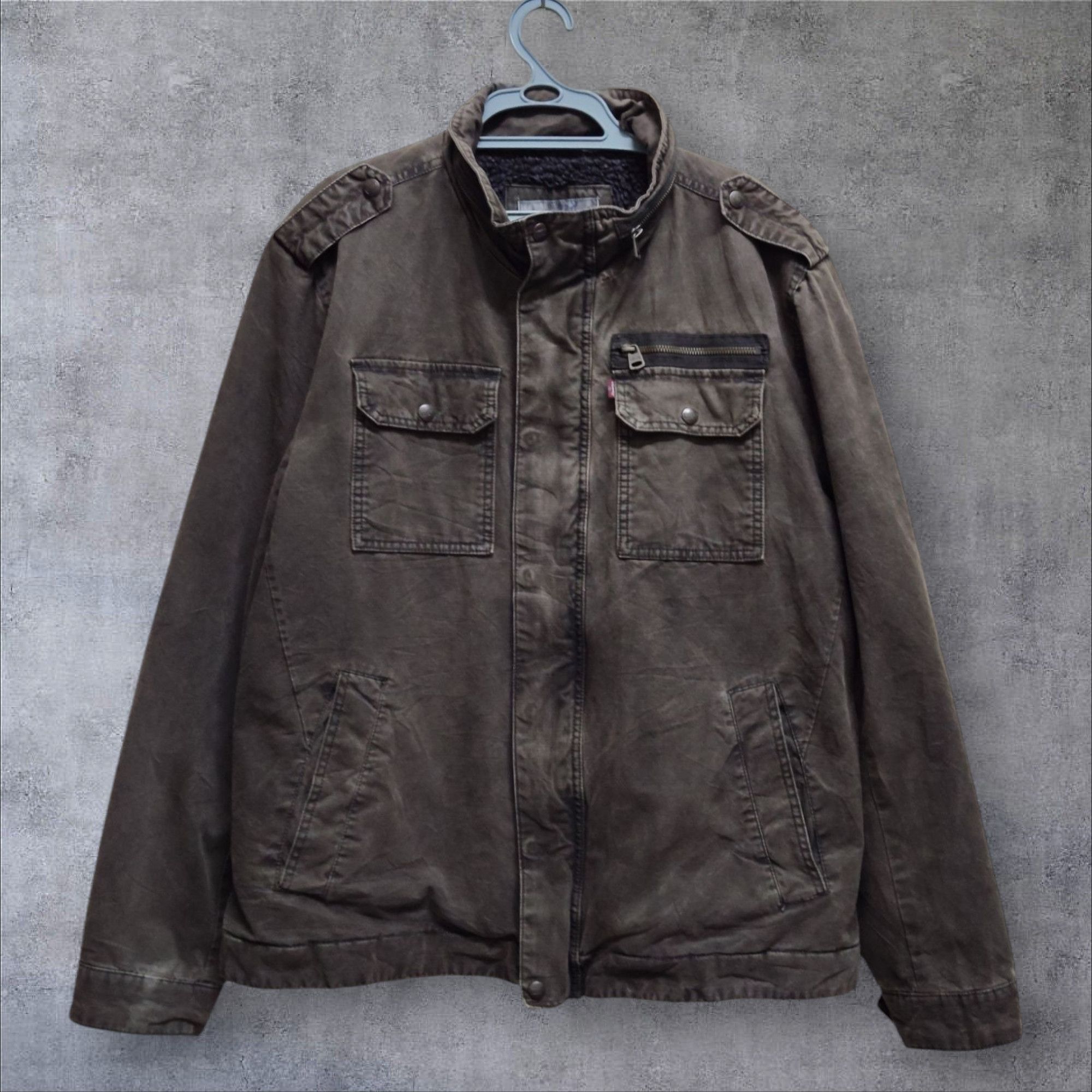 Levi's VINTAGE LEVI'S JACKET LINED FAUX FUR Size US L / EU 52-54 / 3 - 2 Thumbnail