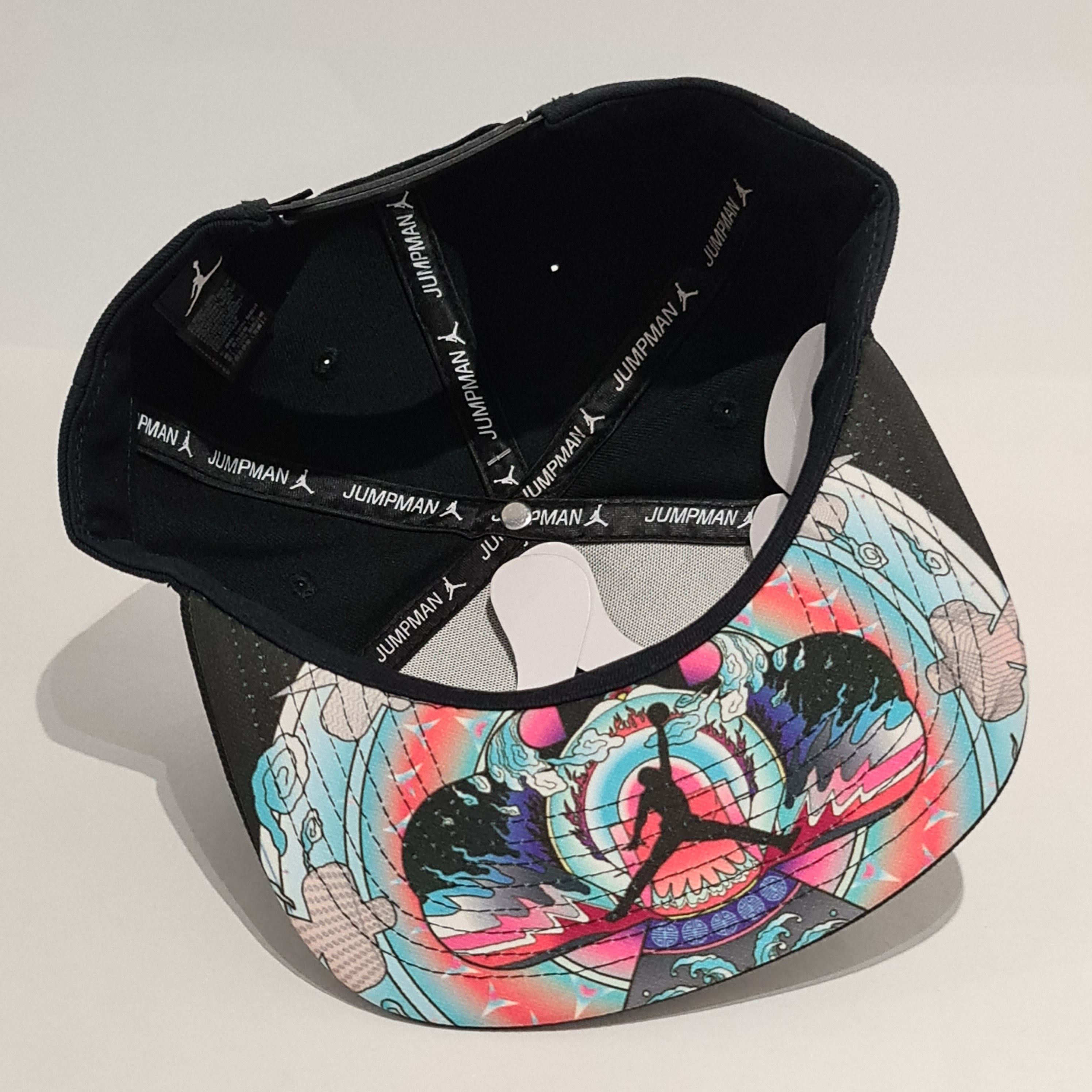 Jordan Brand Jordan Cap Snapback 'CNY Jumpman' Black/Blue Size ONE SIZE - 7 Thumbnail