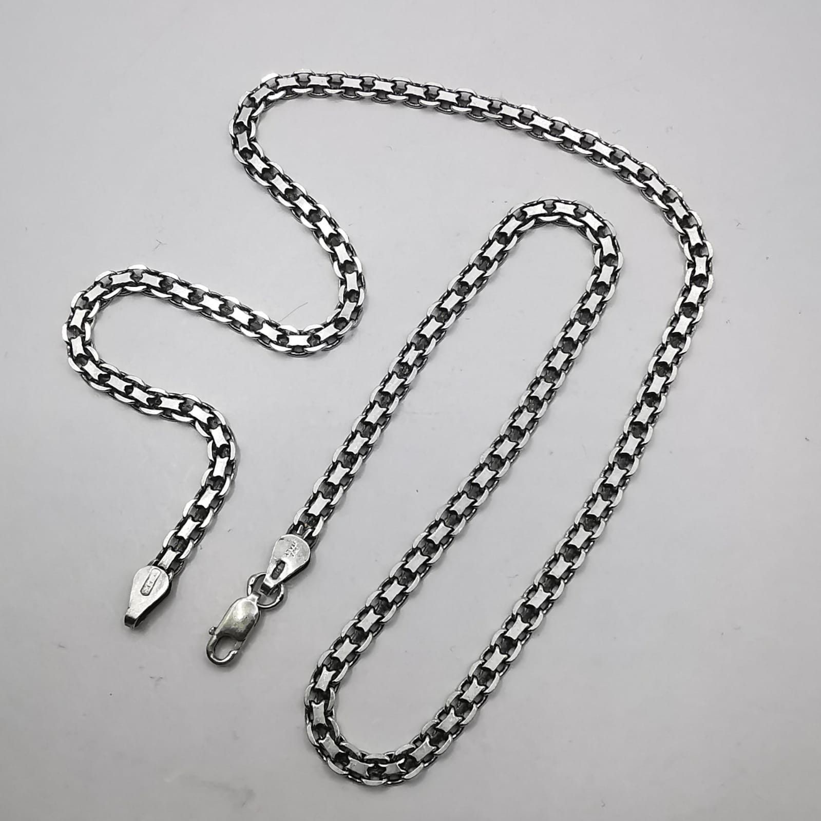 Vintage Vintage Fine Jewelry Chain, 925 Sterling Silver, Signed Size ONE SIZE - 3 Thumbnail