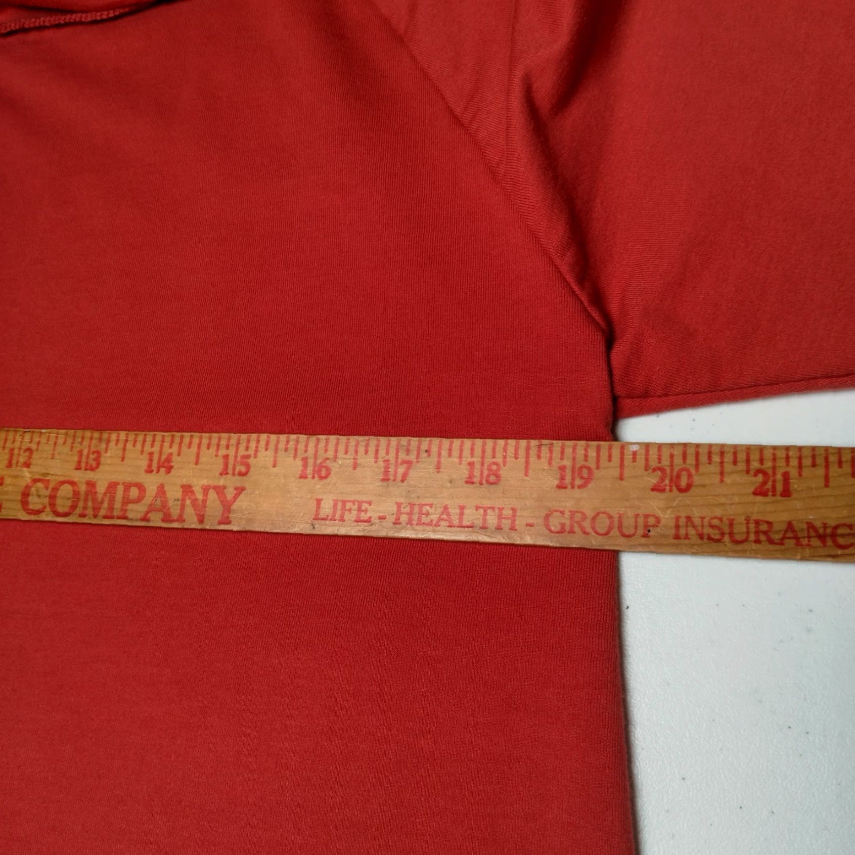 Soft Surroundings Soft Surroundings Tunic Shirt Women M Orange Long Sleeve High Neck Casual Pullover Knit Cotton Modal Spandex Regular Everyday Classic Comfort 90s? Size M / US 6-8 / IT 42-44 - 6 Thumbnail