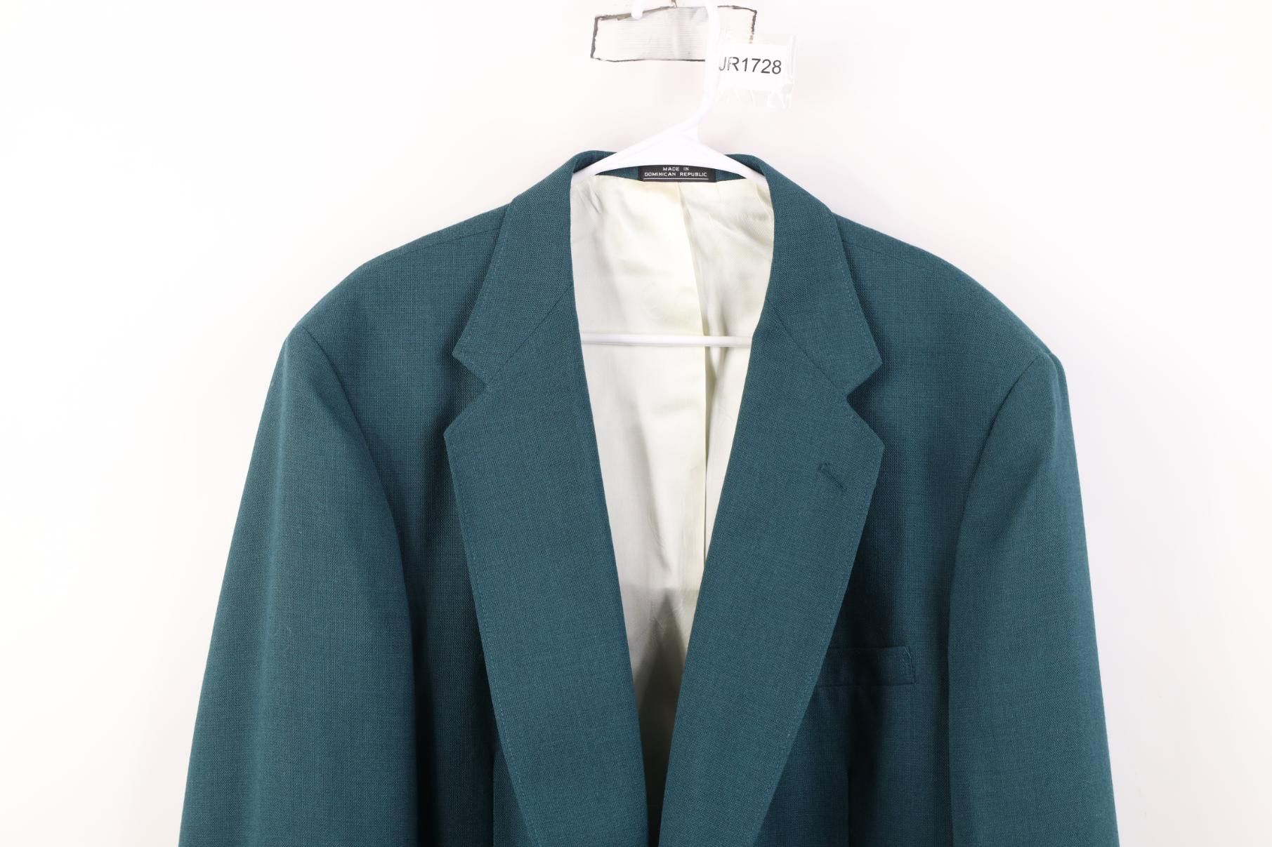 Vintage Vintage 90s The Masters Golf Suit Coat Blazer Jacket Green Size US XXL / EU 58 / 5 - 2 Thumbnail