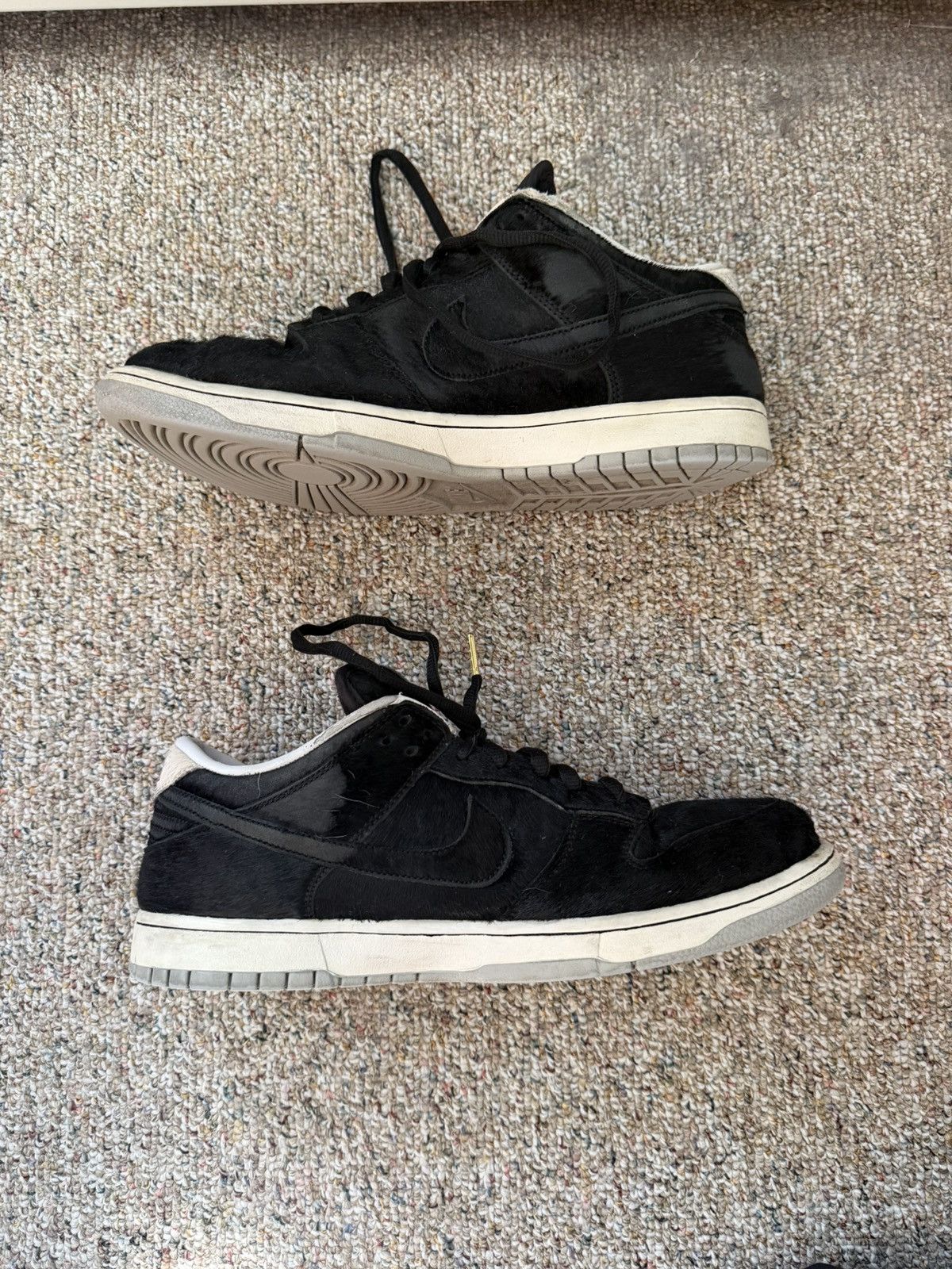 Nike Nike SB Dunk Low Medicom Bearbrick Black Size 13 Used Size US 13 / EU 46 - 2 Thumbnail