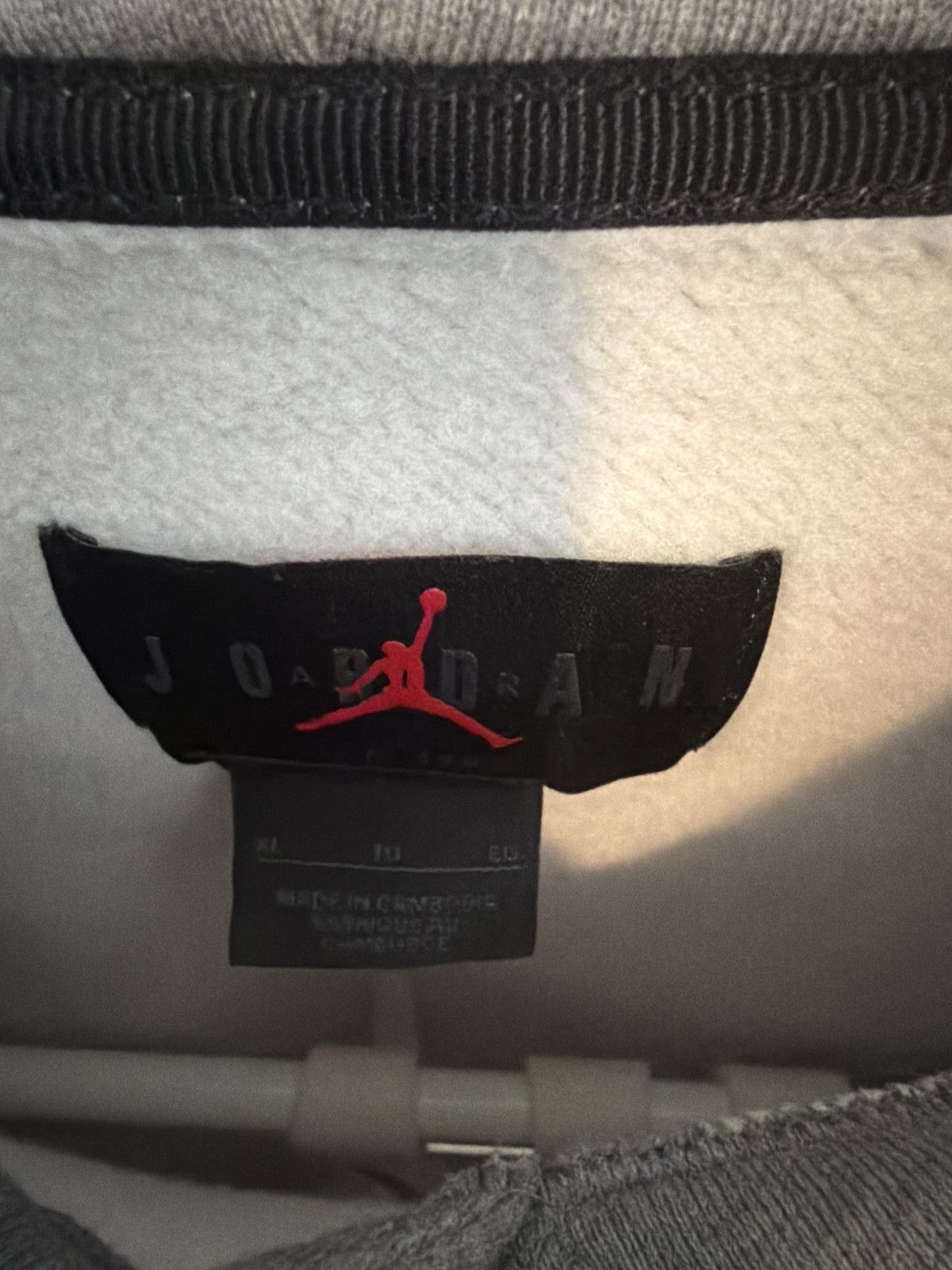 Jordan Brand Jordan Cross-stitch Hoodie Size US XL / EU 56 / 4 - 4 Thumbnail