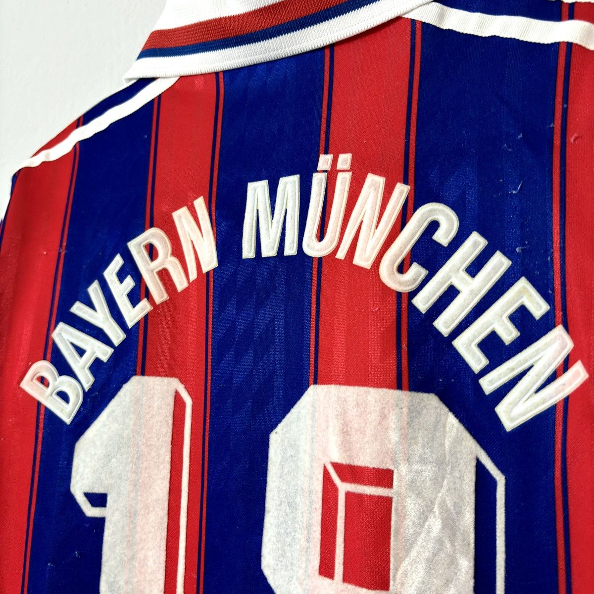 Adidas × Vintage 1995 1997 Bayern Munich Vintage Home Kit Soccer Jersey Shirt Size US M / EU 48-50 / 2 - 9 Thumbnail